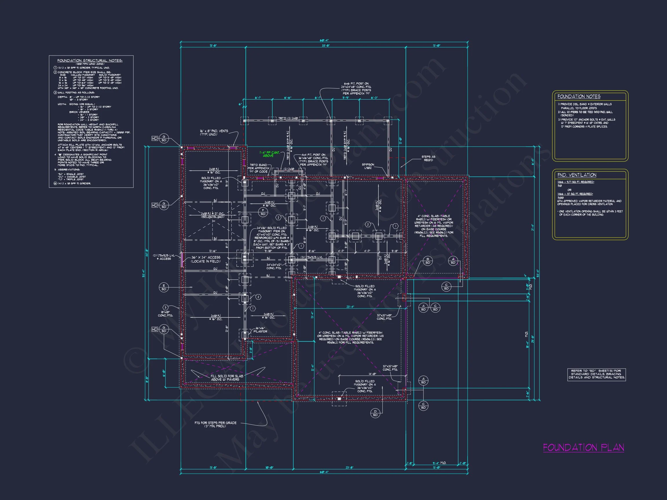 16-1430 HOUSE PLAN - Modern Farmhouse Home Plan – 5-Bed, 4-Bath, 3253 SF 14 Modern Farmhouse house Plan with 5 Bedrooms and CAD Designs