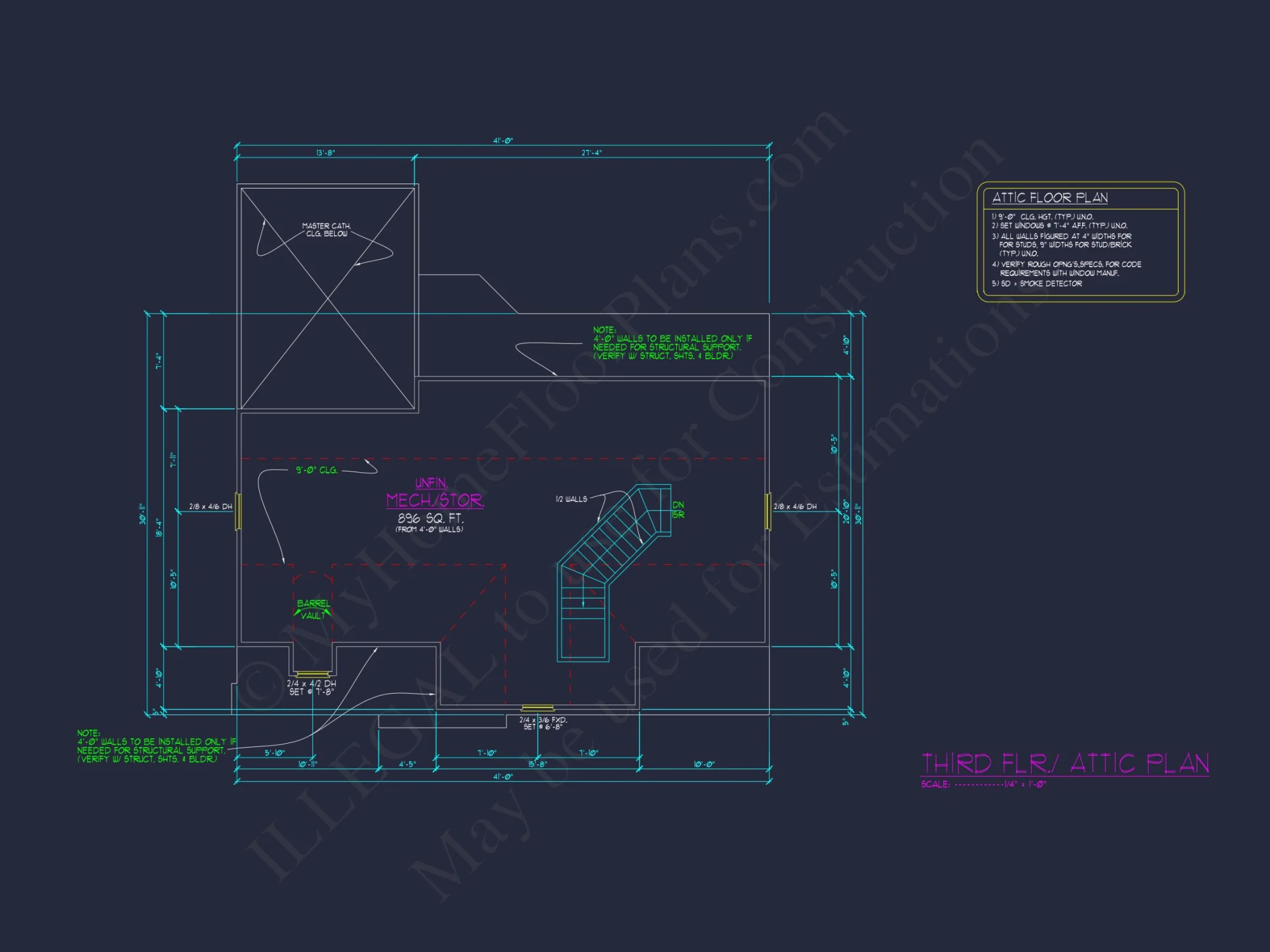 Elegant house Floor Plan with CAD Blueprints for Designers