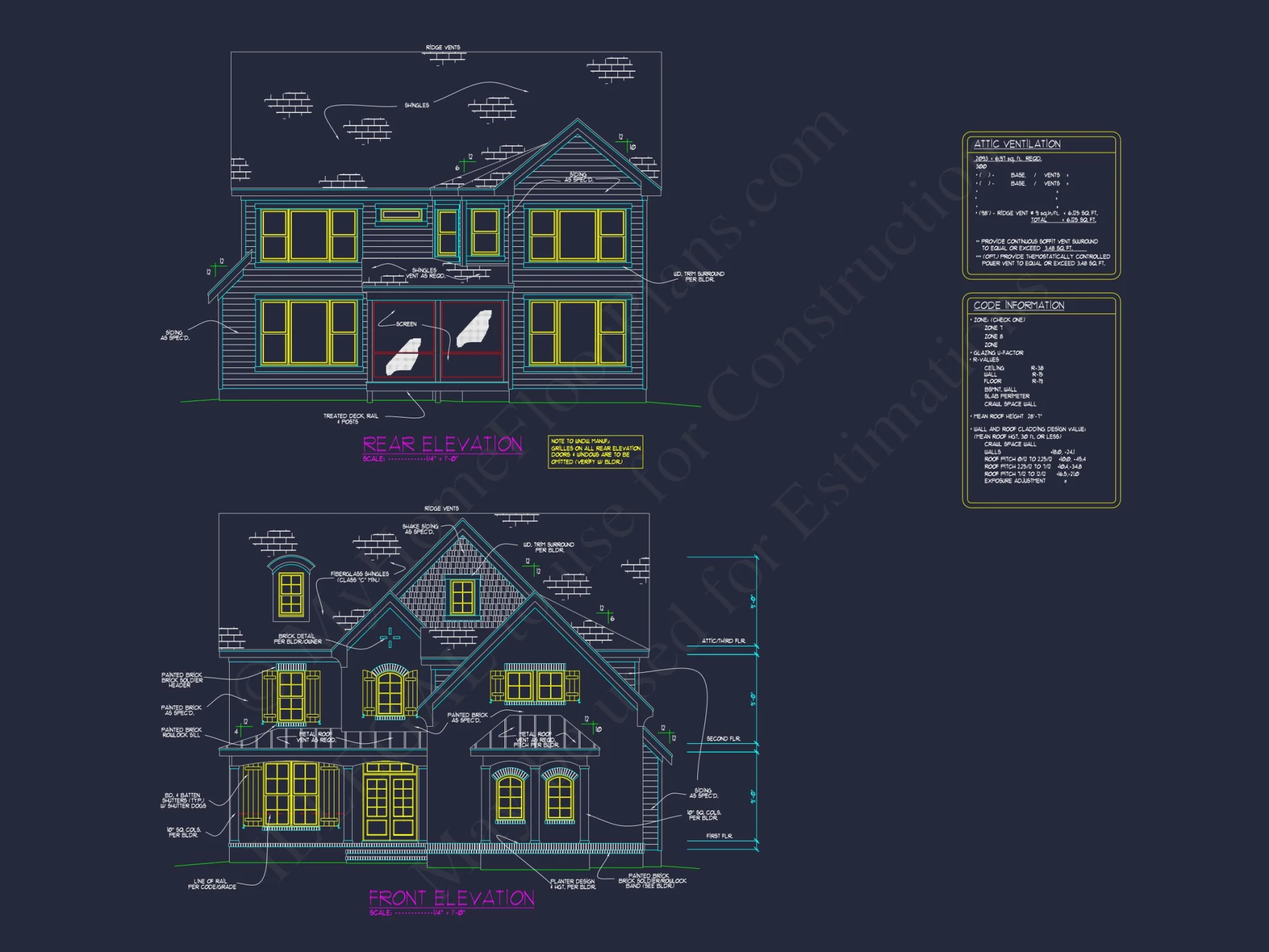 Elegant house Floor Plan with CAD Blueprints for Designers