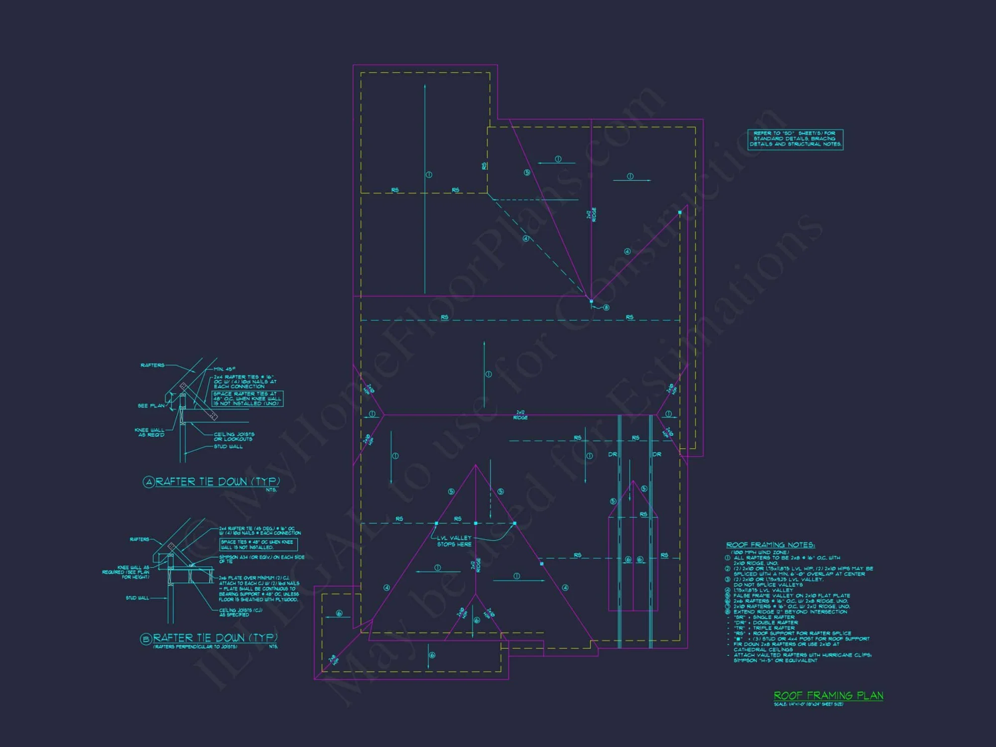 Traditional Craftsman house Plan with Detailed CAD Designs