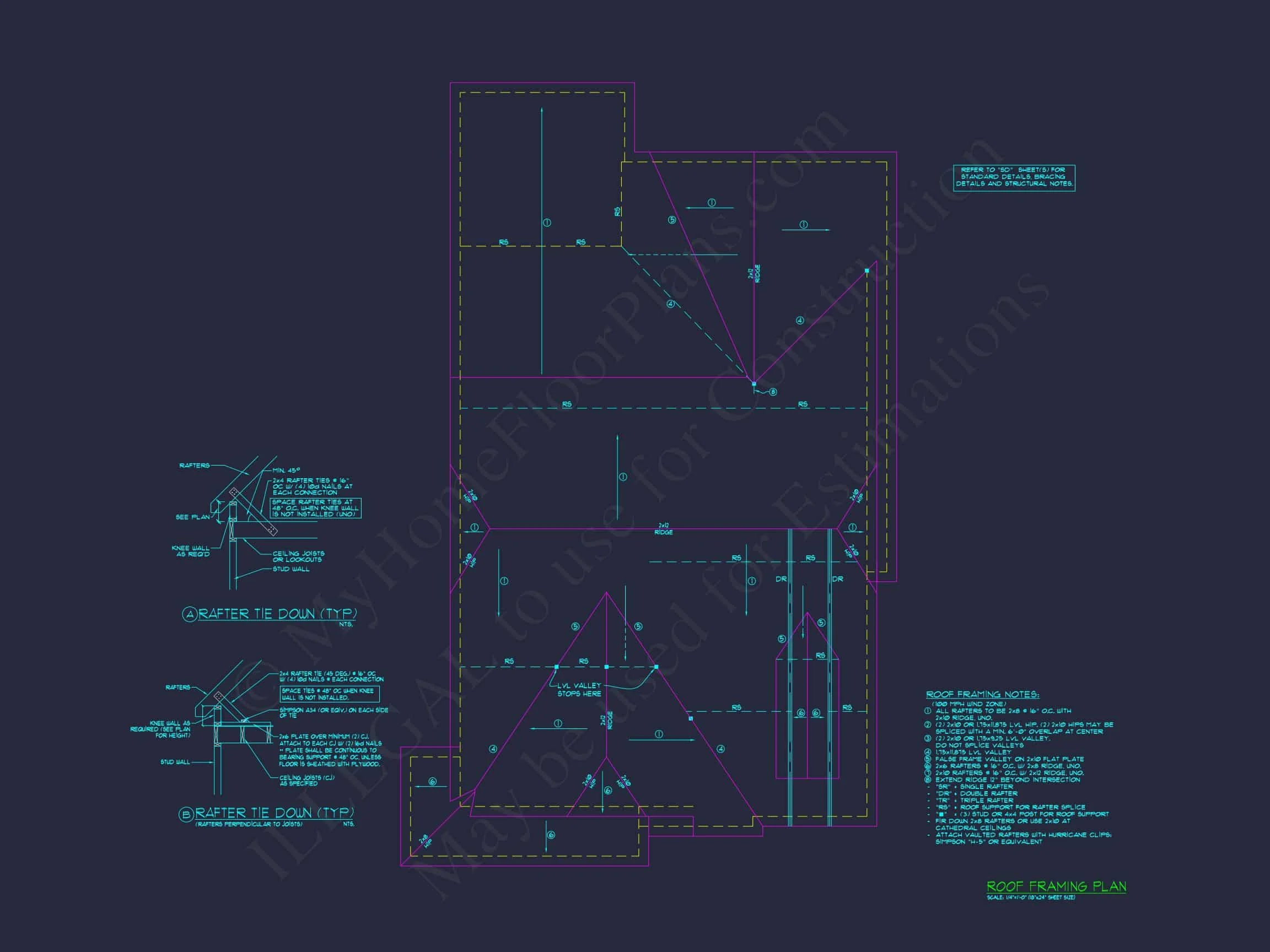 Traditional Craftsman house Plan with Detailed CAD Designs