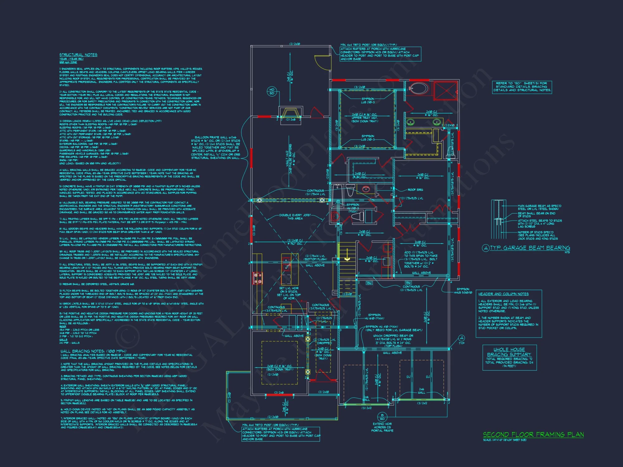 Traditional Craftsman house Plan with Detailed CAD Designs