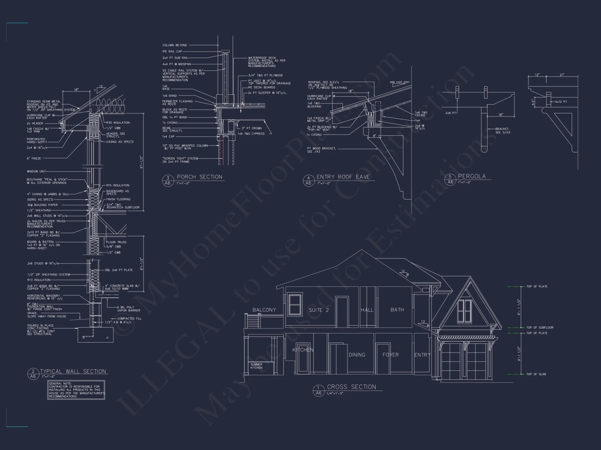 Coastal Beach house Plan with Spacious Design and Blueprints