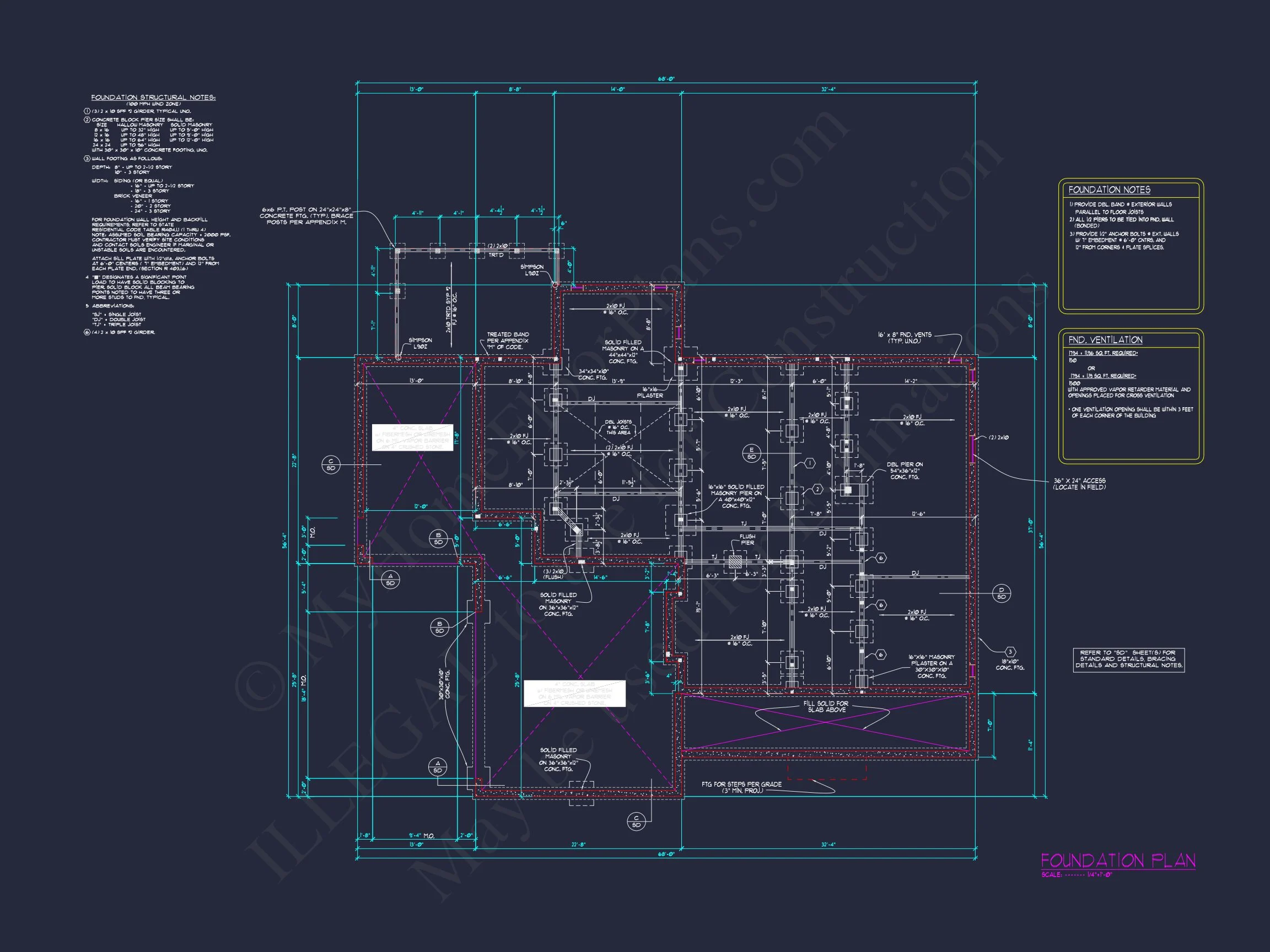 16-1344 HOUSE PLAN - Modern Farmhouse Plan - 4-Bed, 3.5-Bath, 2,850 SF 10 Custom house Plan with 5 Beds, Open Floor Plan & CAD Designs