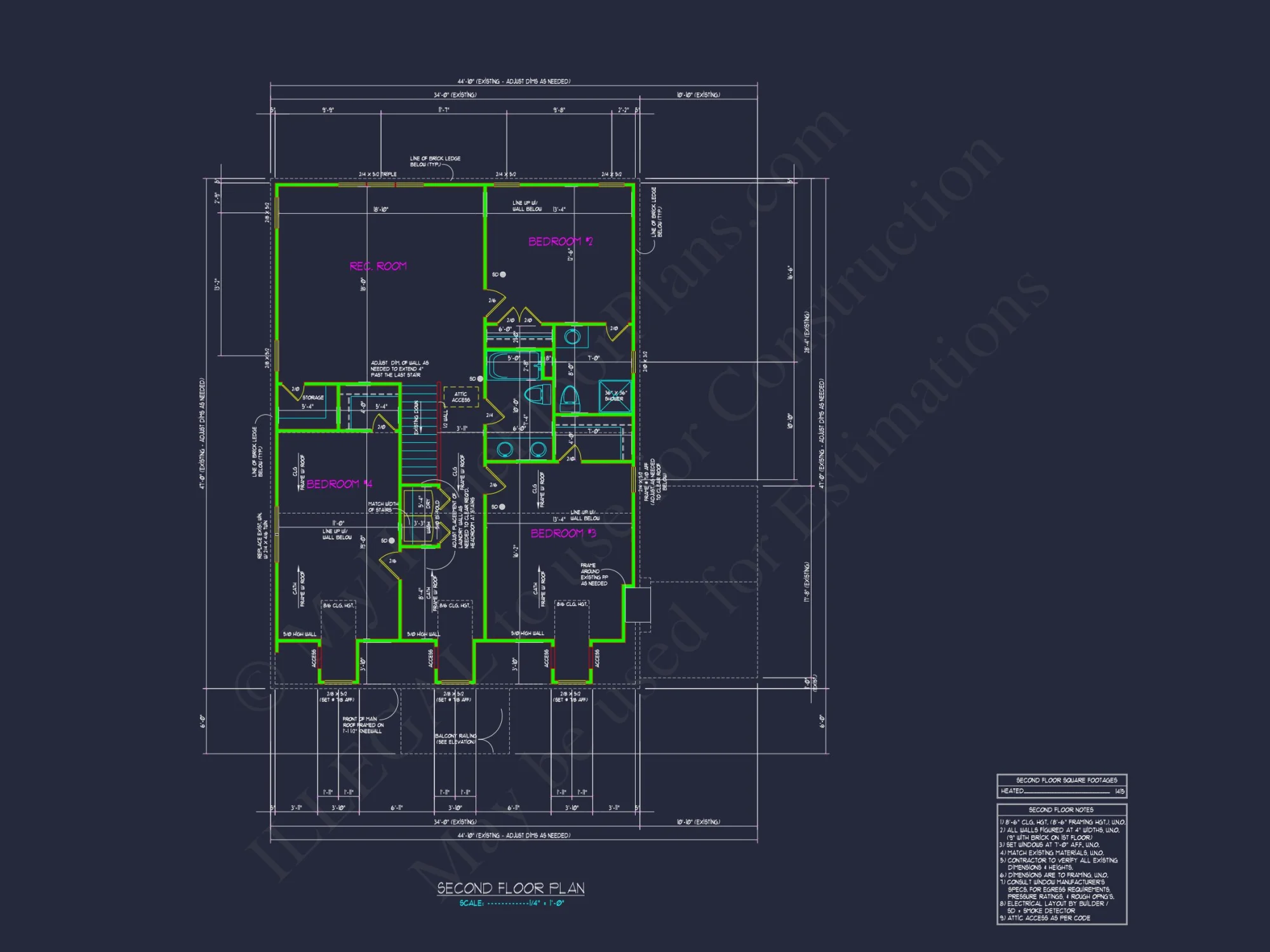 Elegant Two-Story house Plan with Colonial Charm and CAD Designs