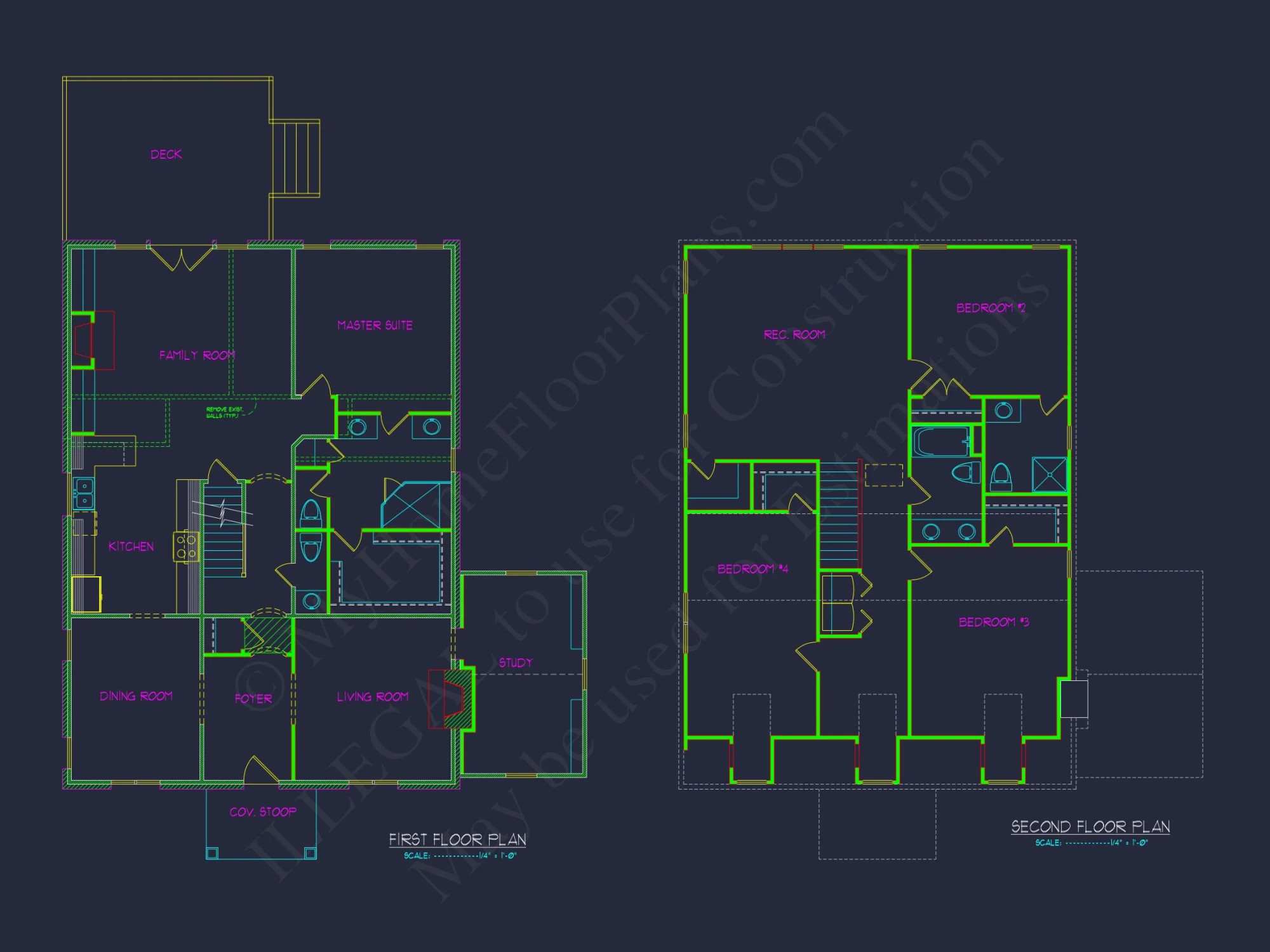 Elegant Two-Story house Plan with Colonial Charm and CAD Designs