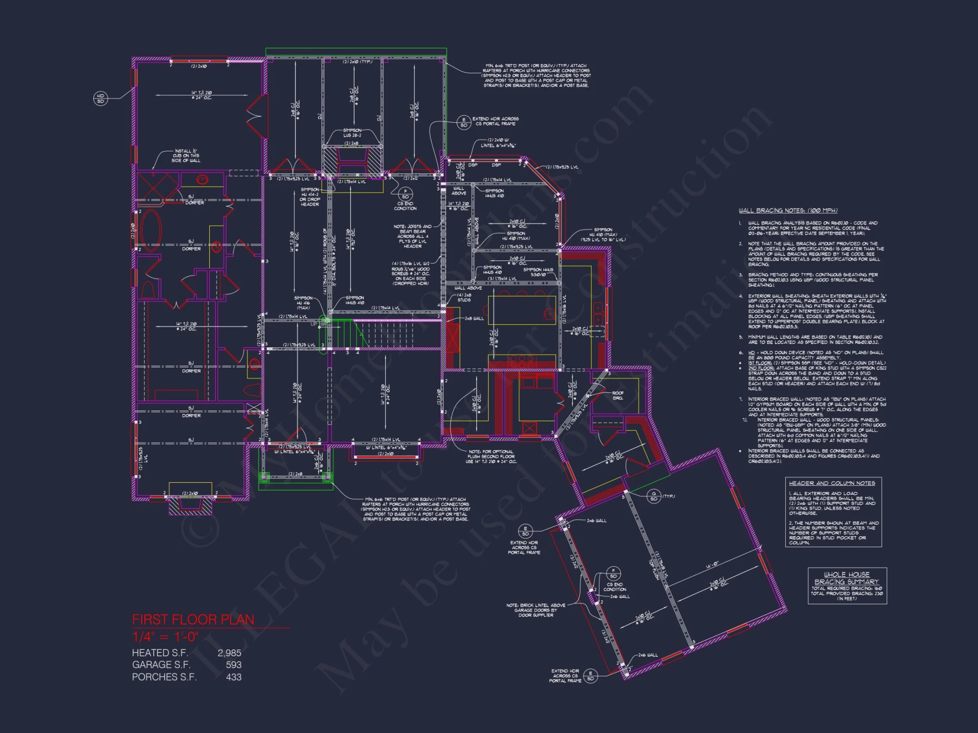Custom house Plan with Floor Plan, CAD Designs & Blueprint