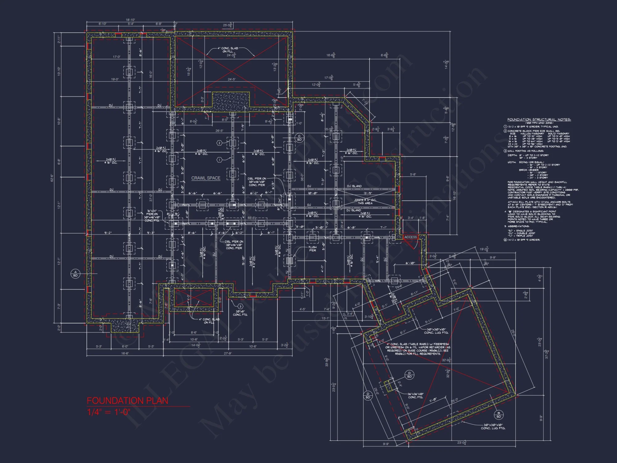Custom house Plan with Floor Plan, CAD Designs & Blueprint