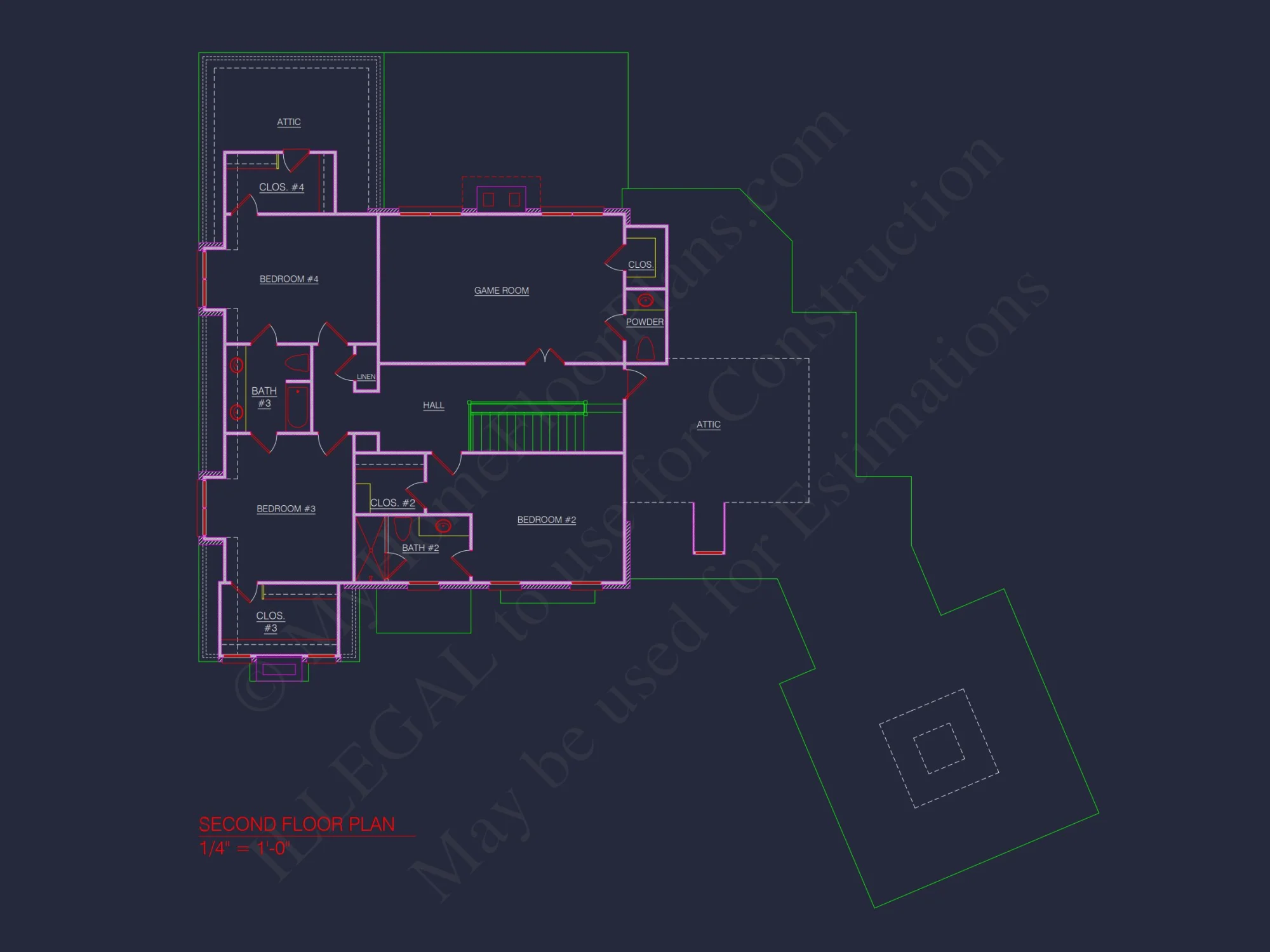 Custom house Plan with Floor Plan, CAD Designs & Blueprint