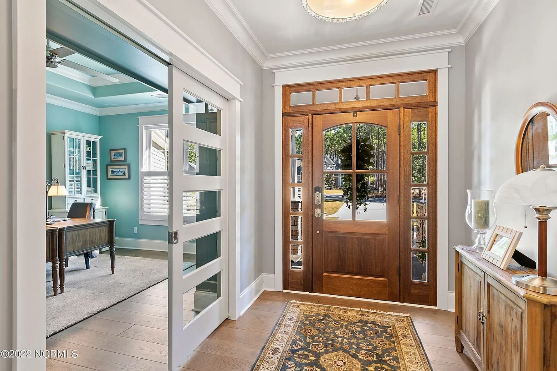 Craftsman house Design Blueprint with 2-Story Floor Plan