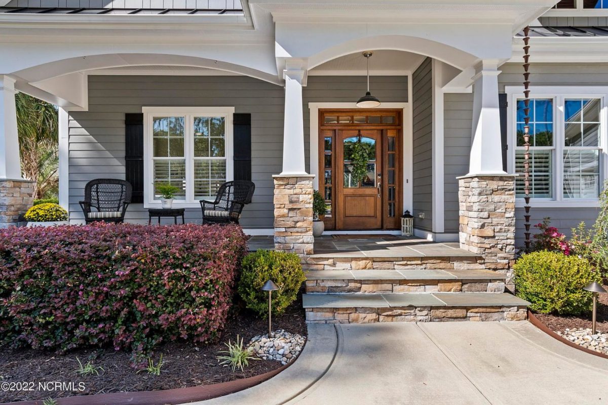 Craftsman house Design Blueprint with 2-Story Floor Plan