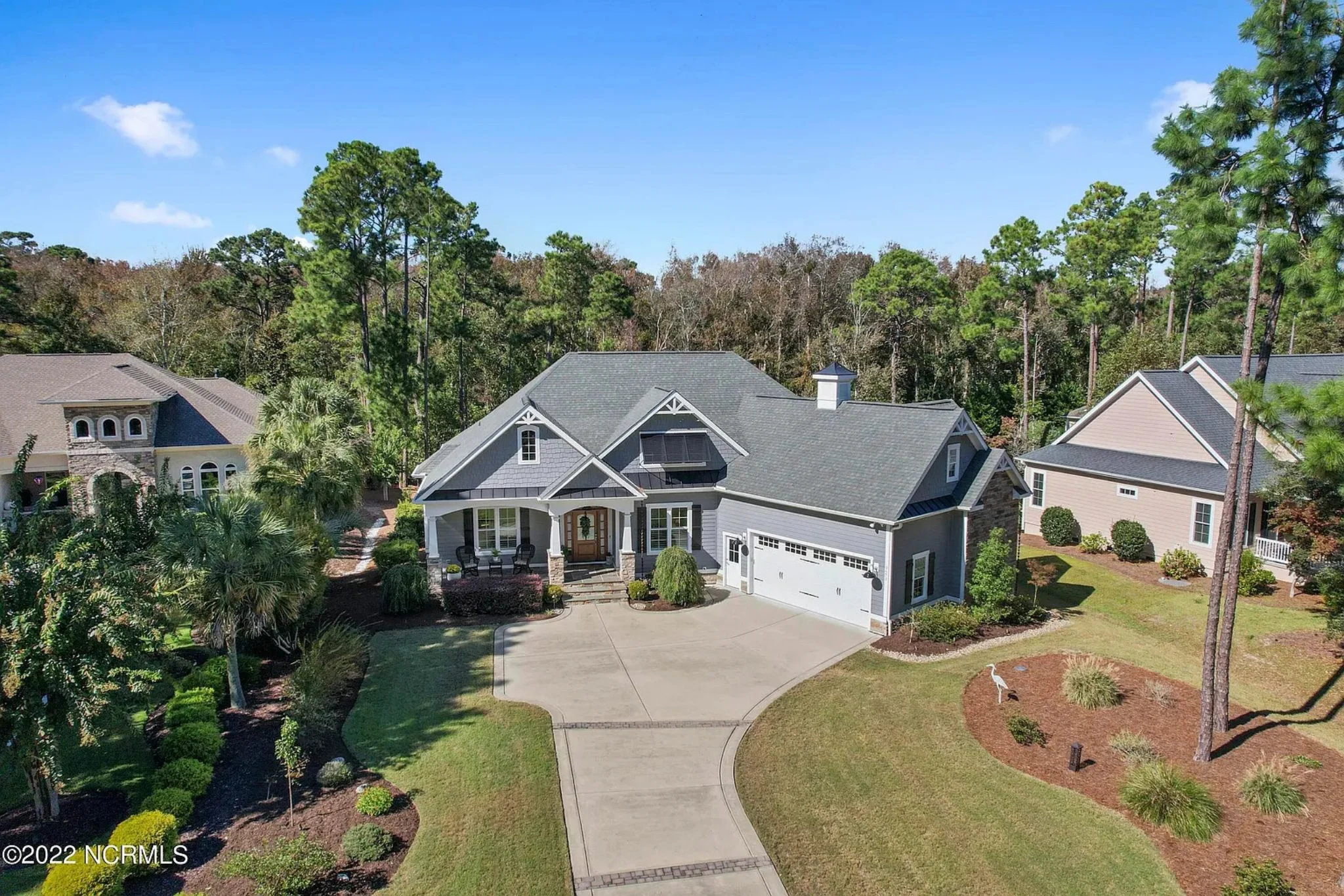 Craftsman house Design Blueprint with 2-Story Floor Plan