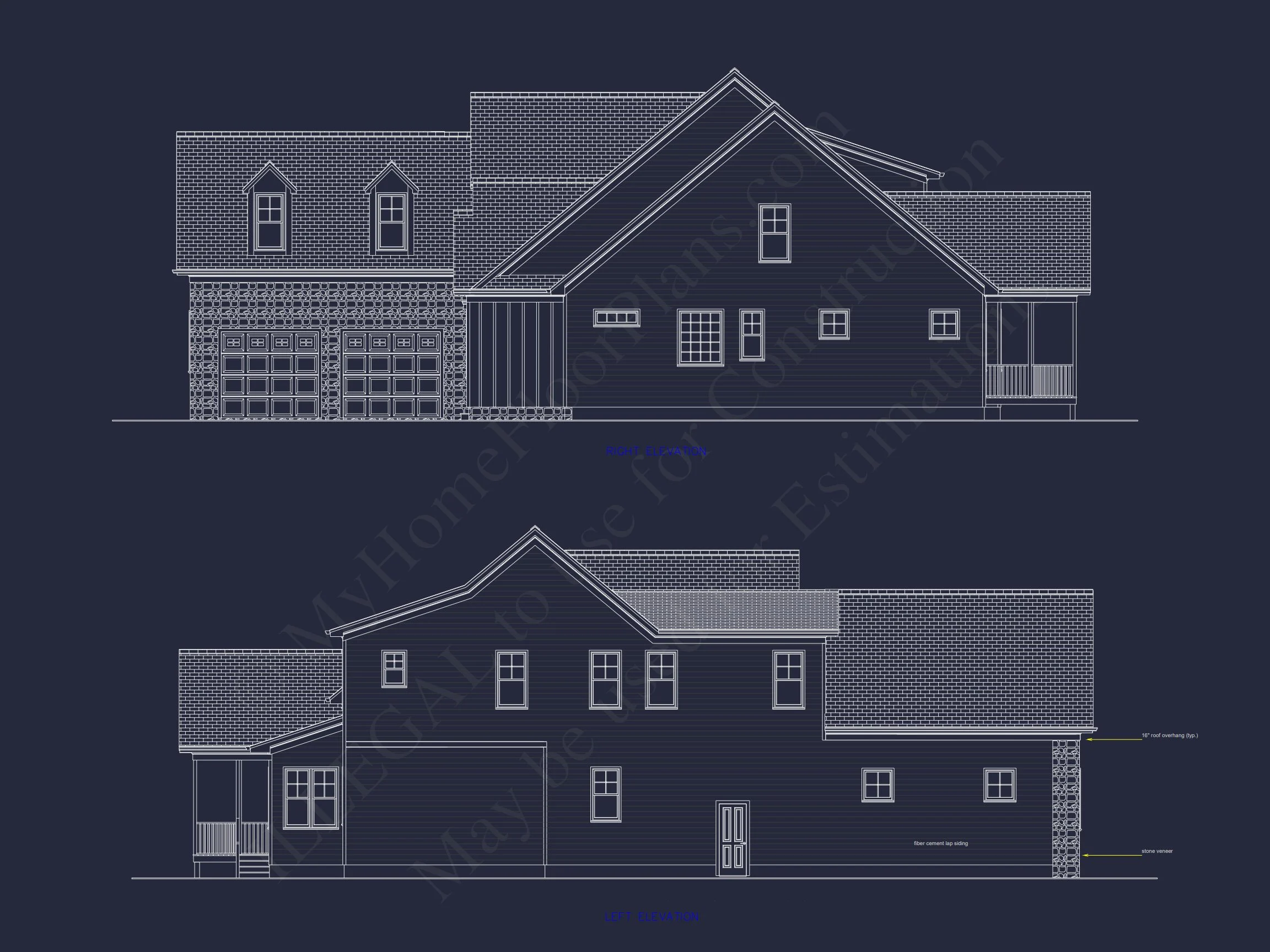 16-1030 HOUSE PLAN - Modern Craftsman House Plan with 4 Bedrooms and CAD Designs 60 Modern Craftsman house Plan with 4 Bedrooms and CAD Designs