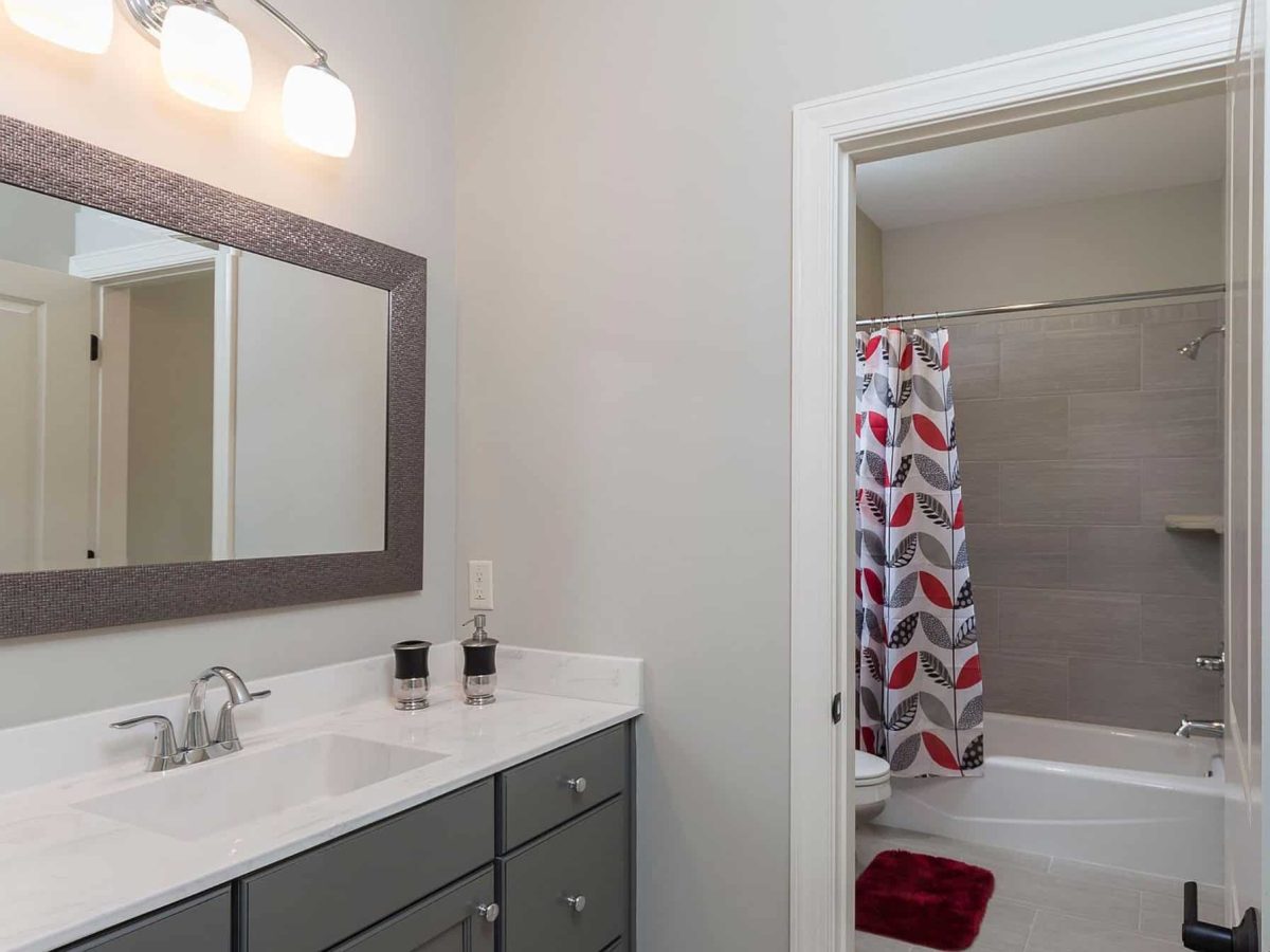 Modern Craftsman house Plan with 4 Bedrooms and CAD Designs