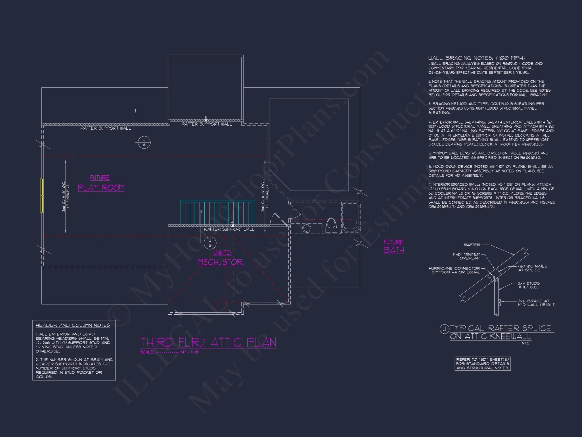 Custom house Floor Plan with Blueprint & CAD Designs