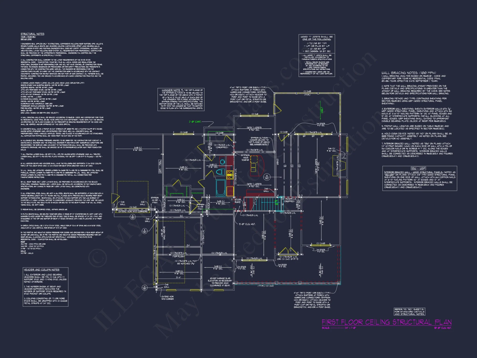 Custom house Floor Plan with Blueprint & CAD Designs