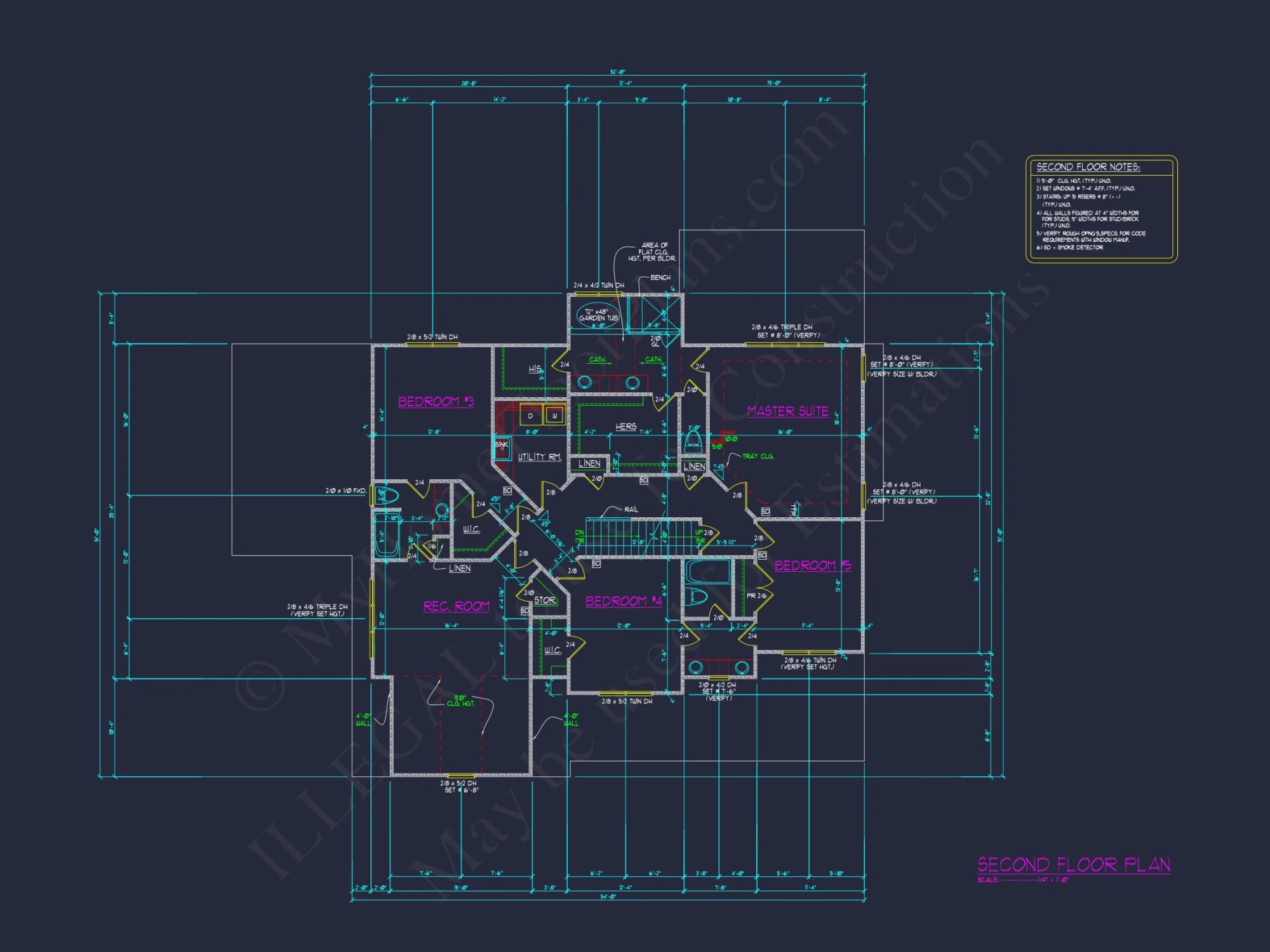 Custom house Floor Plan with Blueprint & CAD Designs