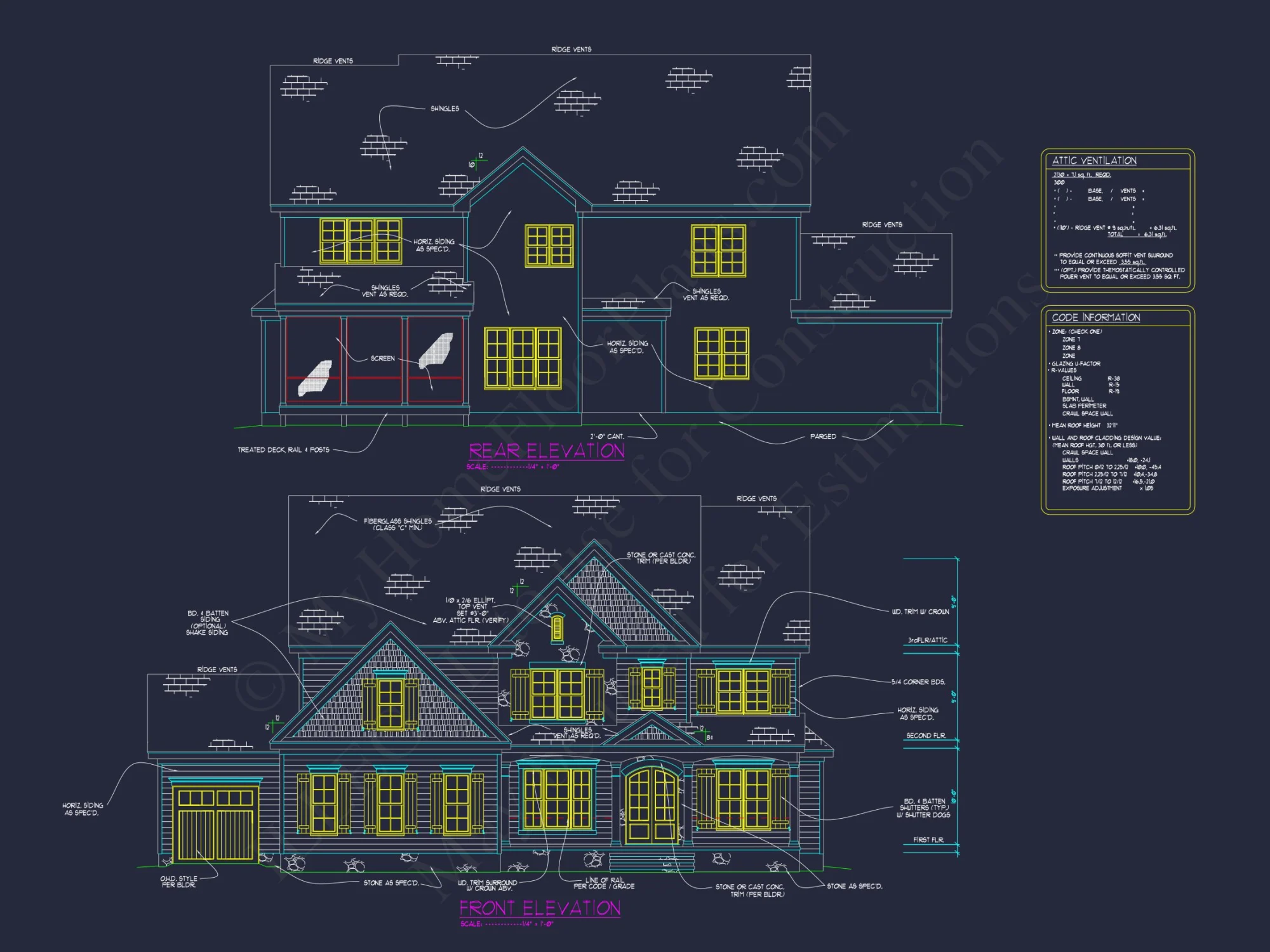 Custom house Floor Plan with Blueprint & CAD Designs