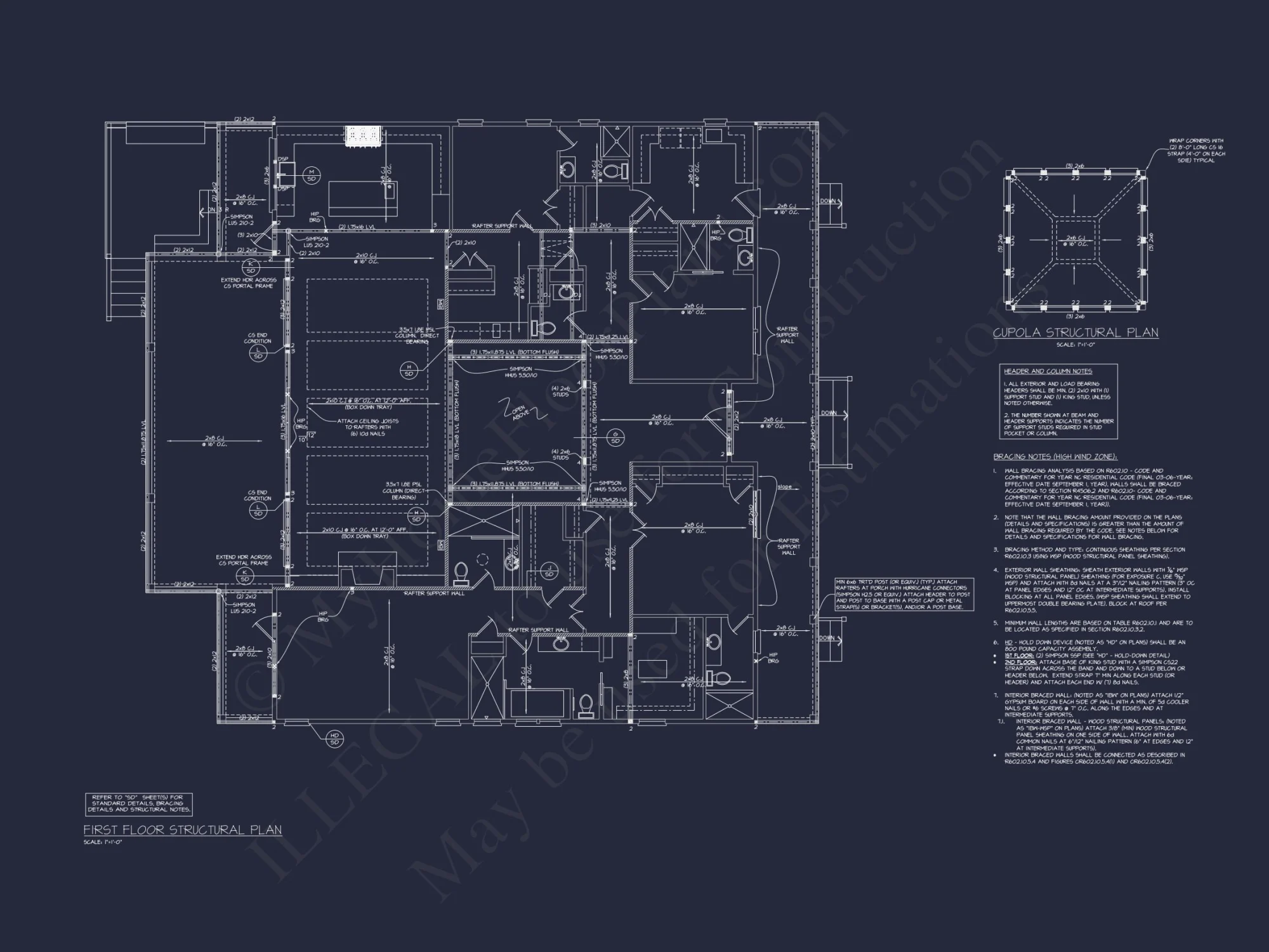 Modern house Plan with Detailed CAD Designs and Floor Blueprint