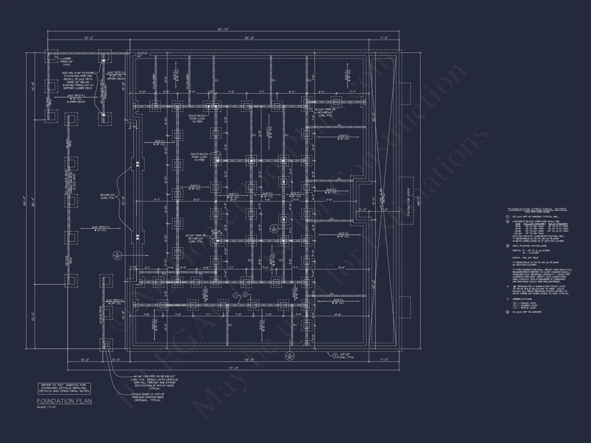 Modern house Plan with Detailed CAD Designs and Floor Blueprint