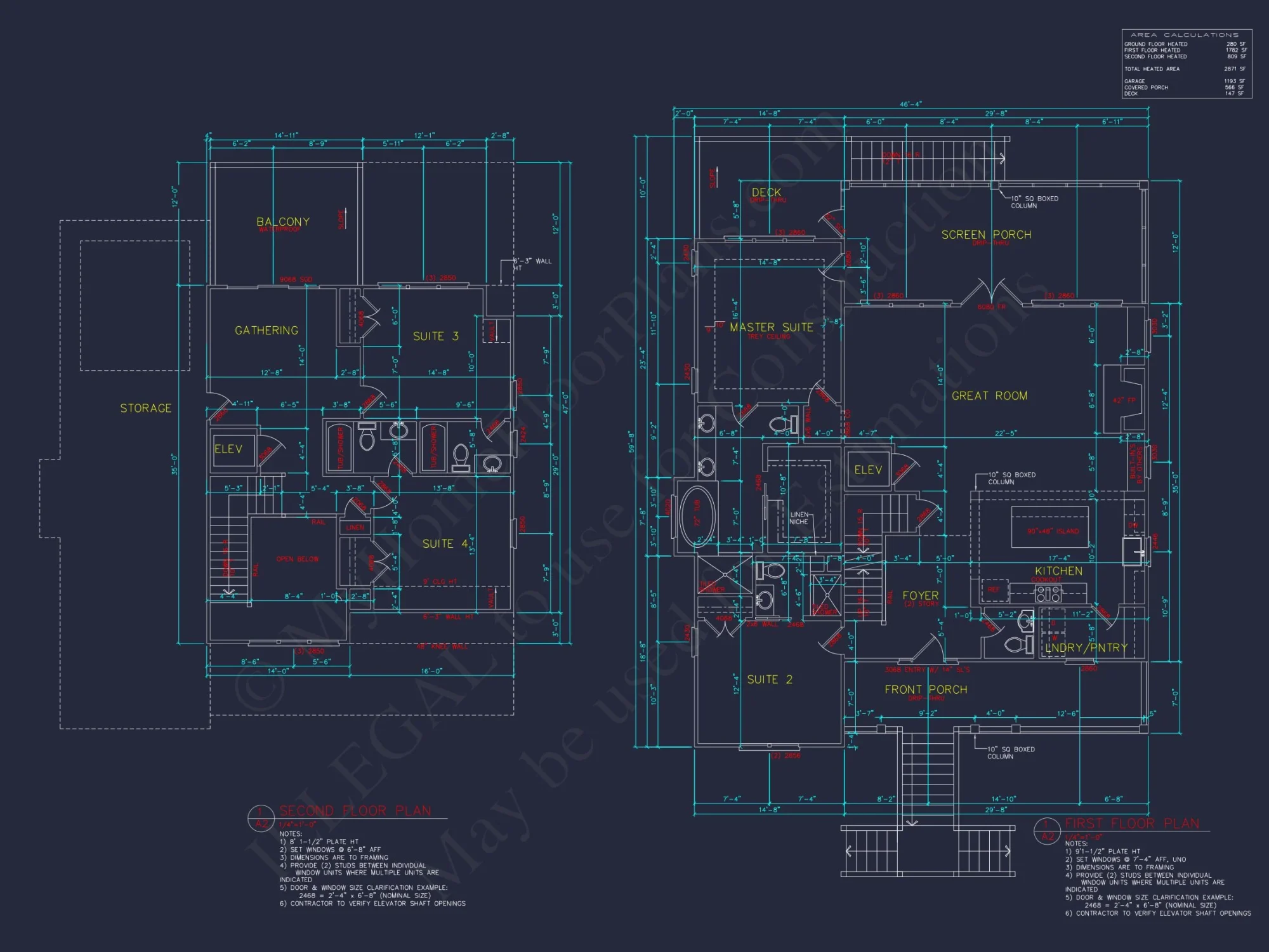 Modern Beach house Plan with 3-Story Design and Elevator