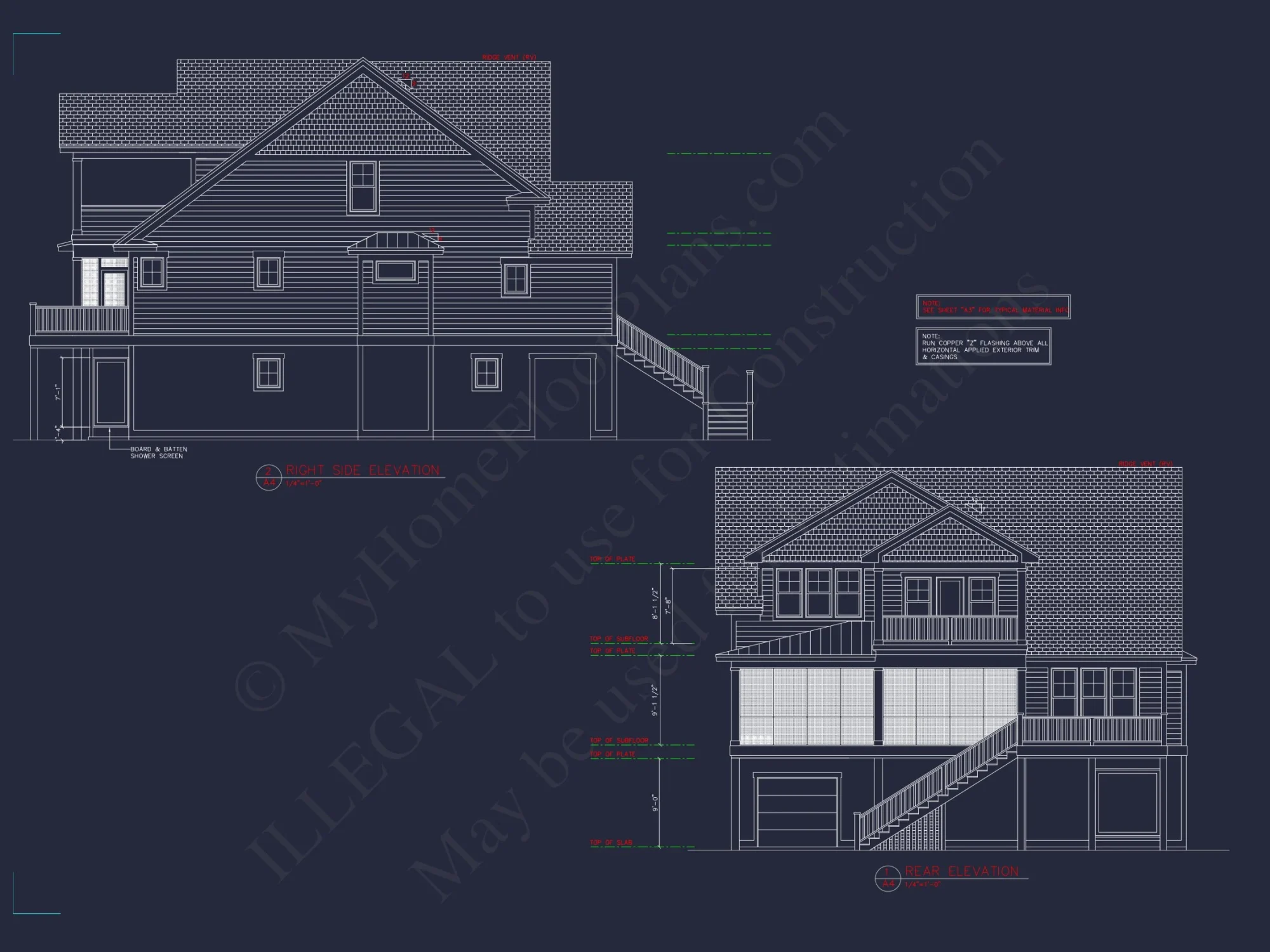 Modern Beach house Plan with 3-Story Design and Elevator