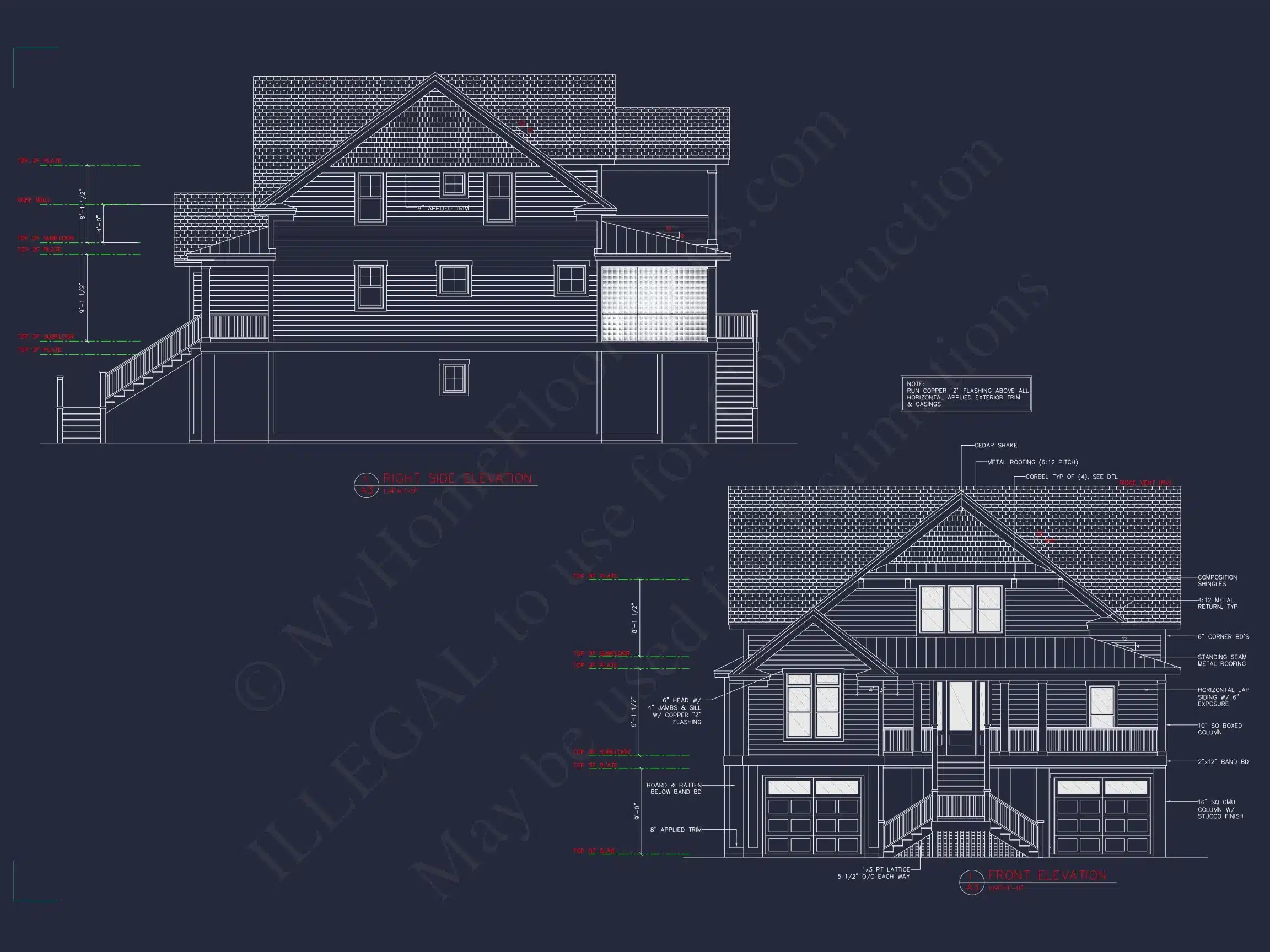 Modern Beach house Plan with 3-Story Design and Elevator