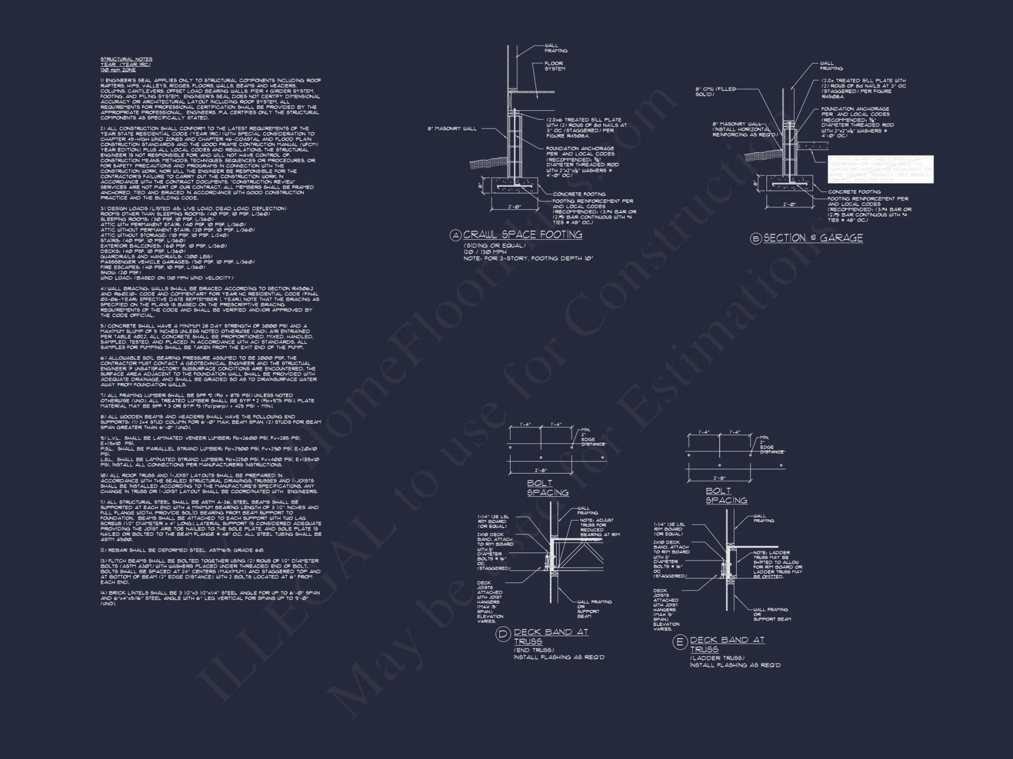 Elegant house Plan with 2-Story Floor Plan and Coastal Designs