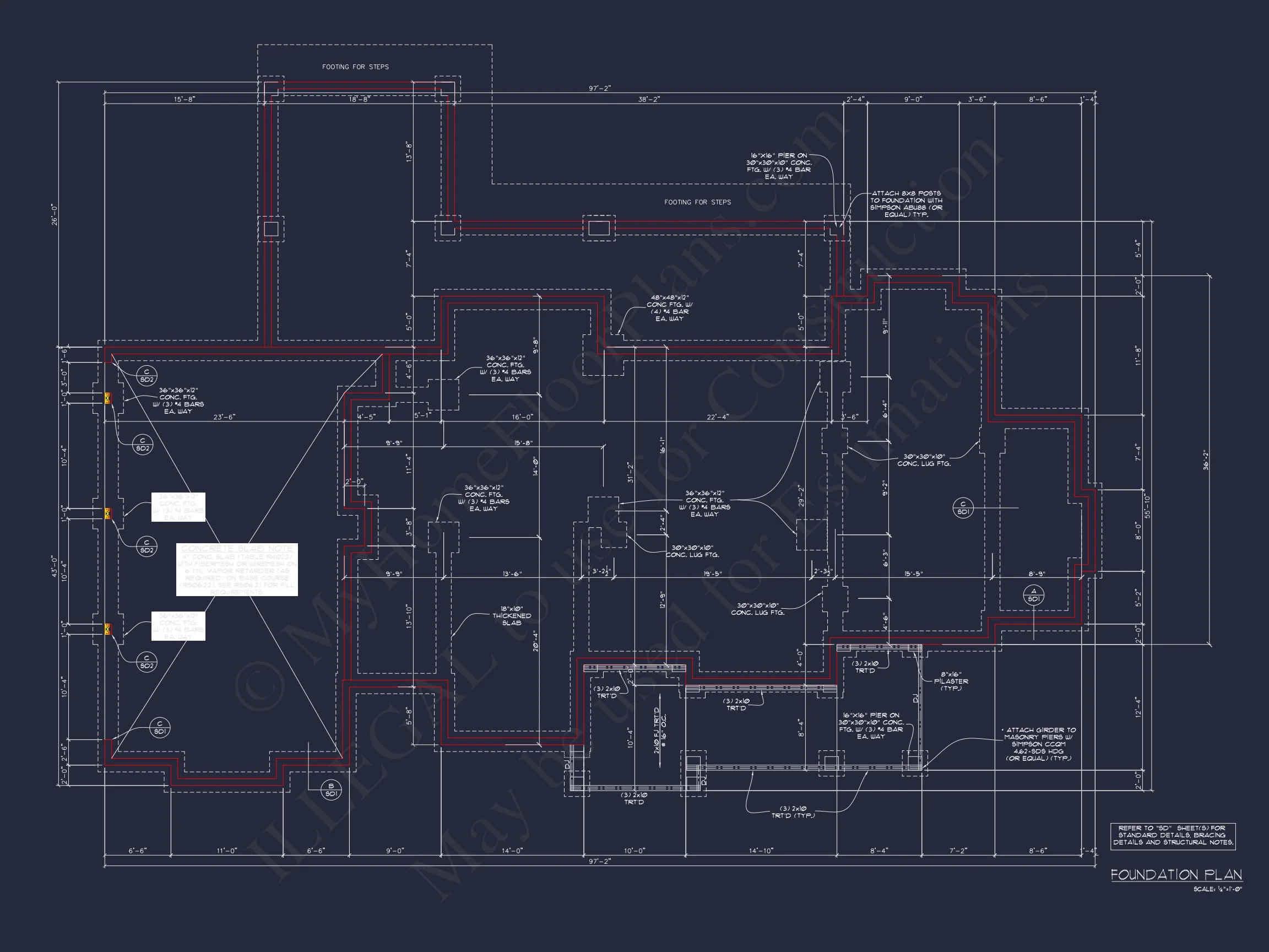 Elegant house Plan with 2-Story Floor Plan and Coastal Designs
