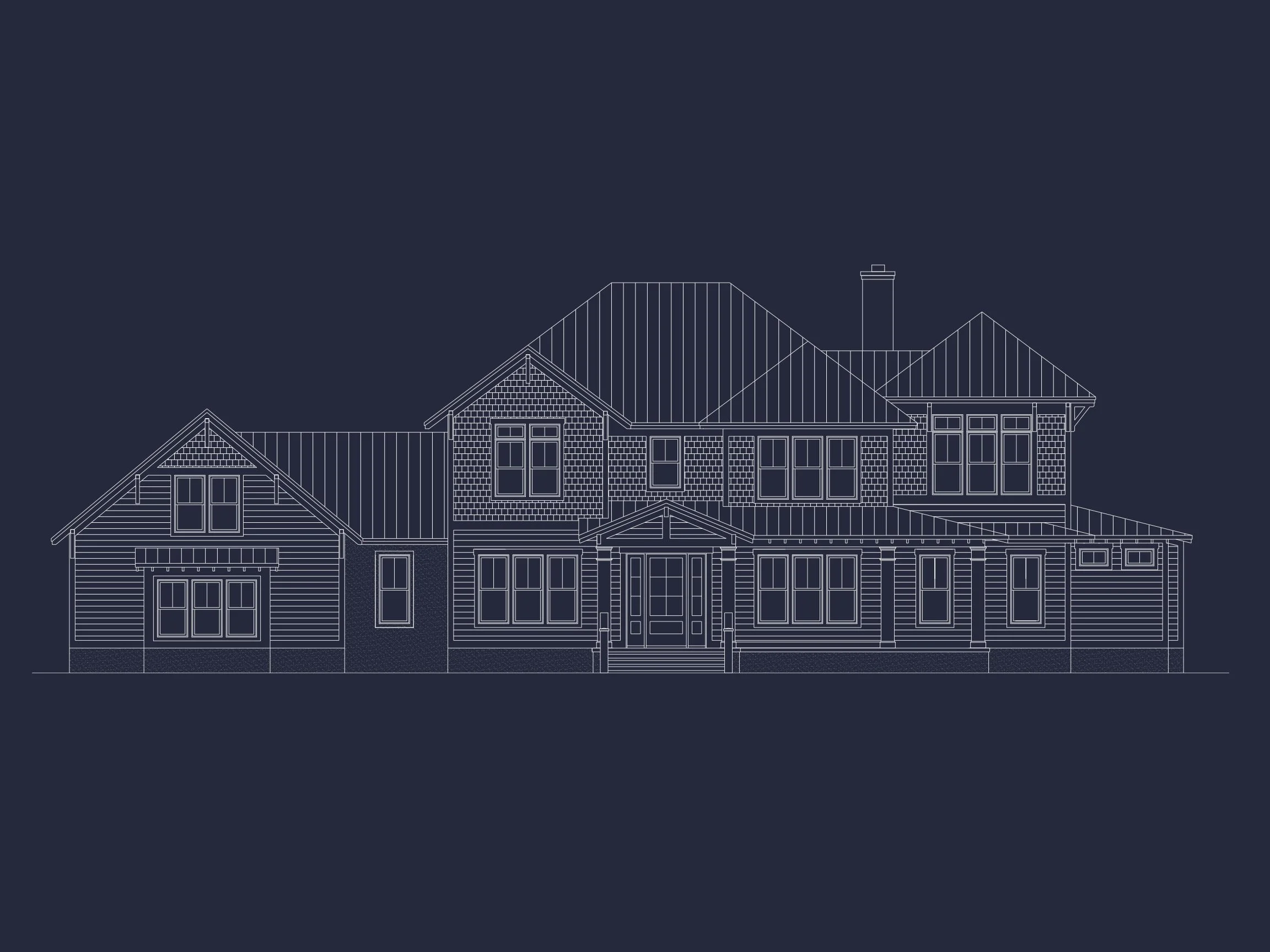 Elegant house Plan with 2-Story Floor Plan and Coastal Designs
