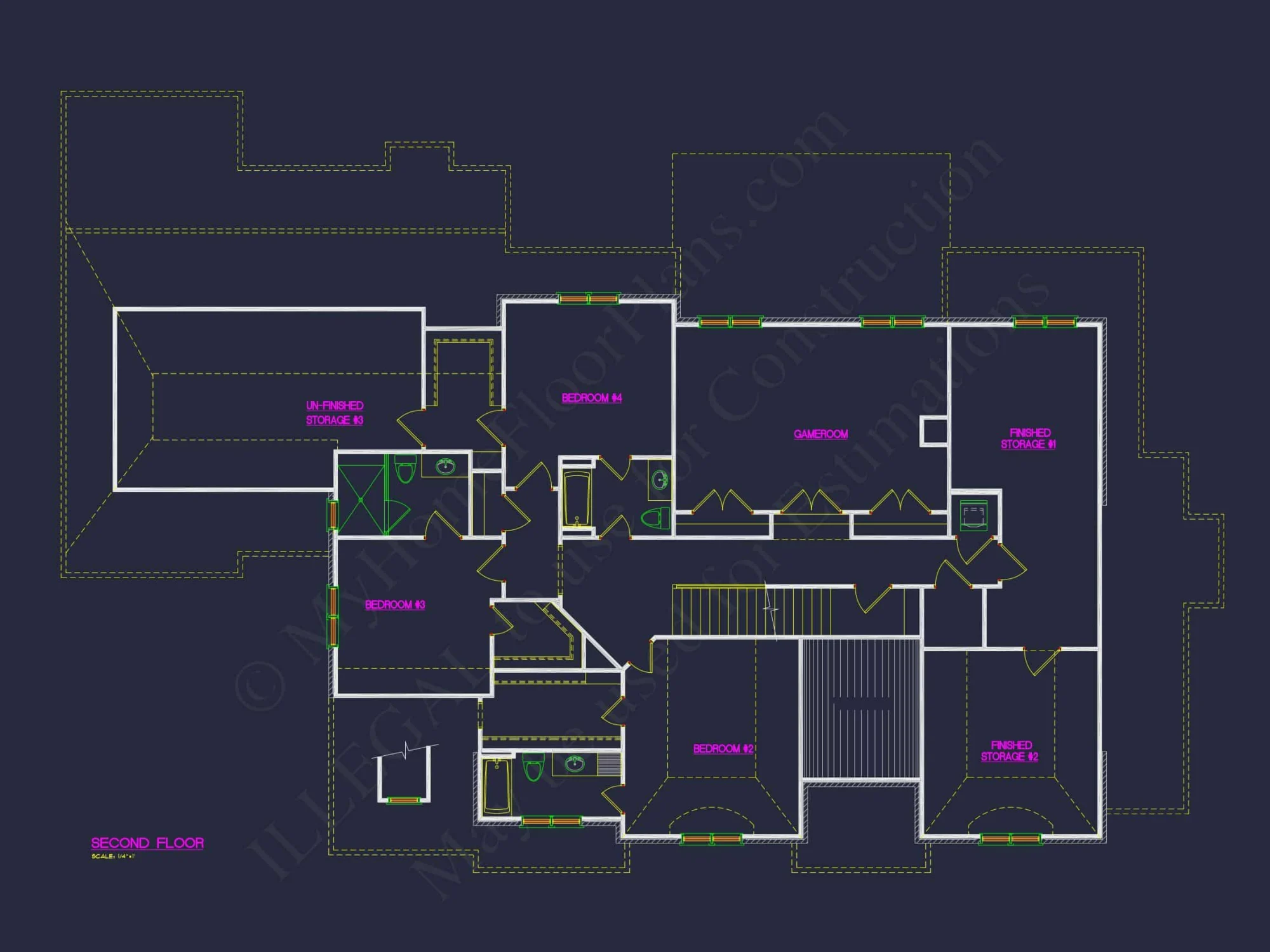 Luxury house Plan with CAD Designs & Detailed Blueprints