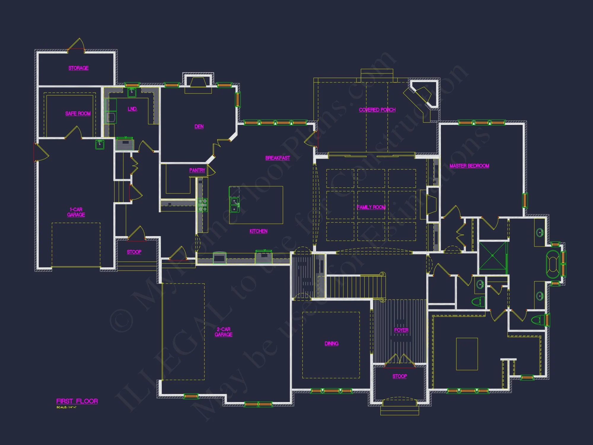 Luxury house Plan with CAD Designs & Detailed Blueprints