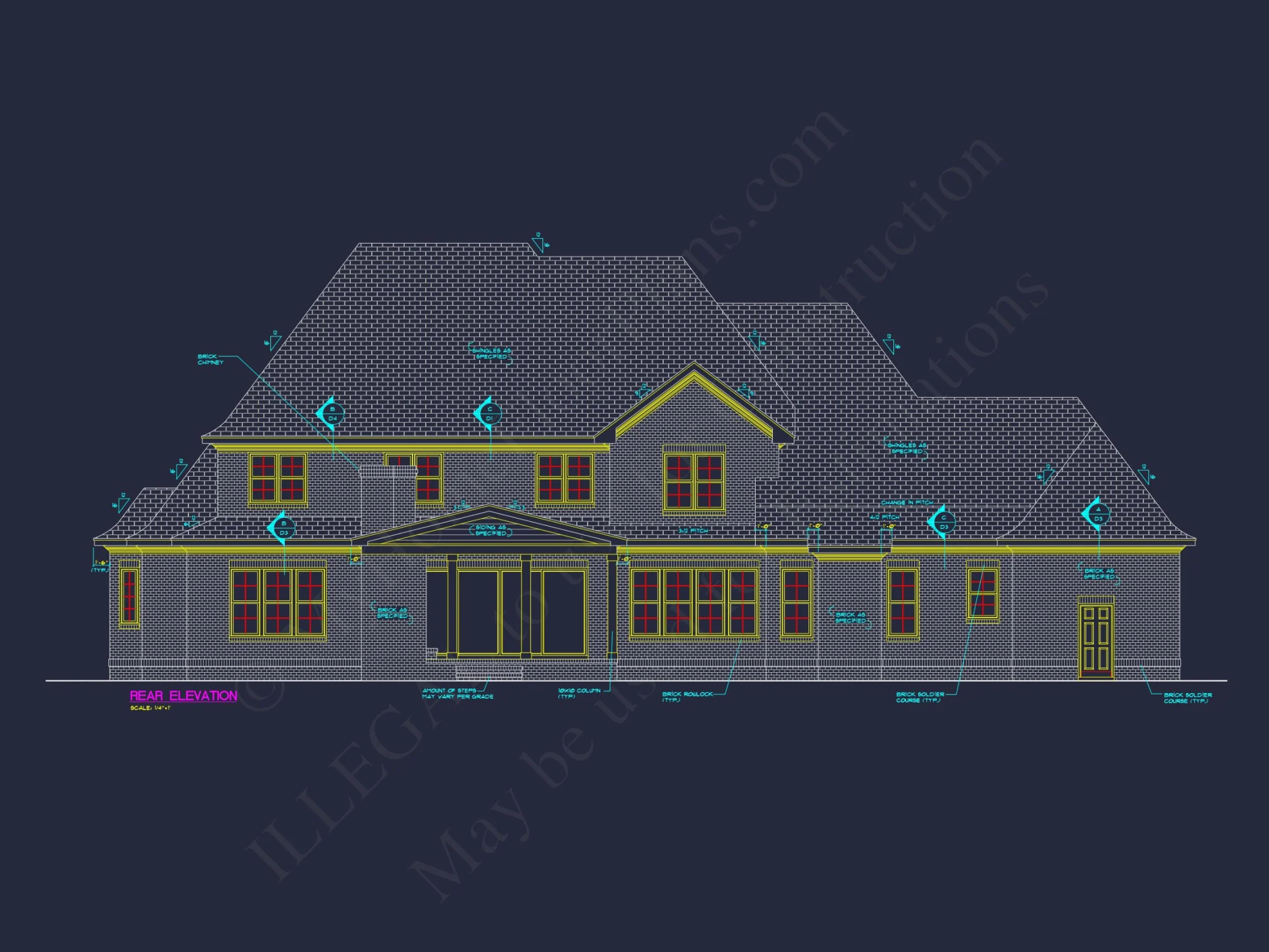 Luxury house Plan with CAD Designs & Detailed Blueprints