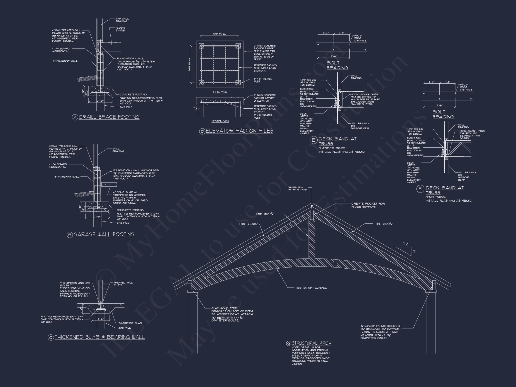 4-Bedroom Coastal house Plan with 2 Floors and Open Design