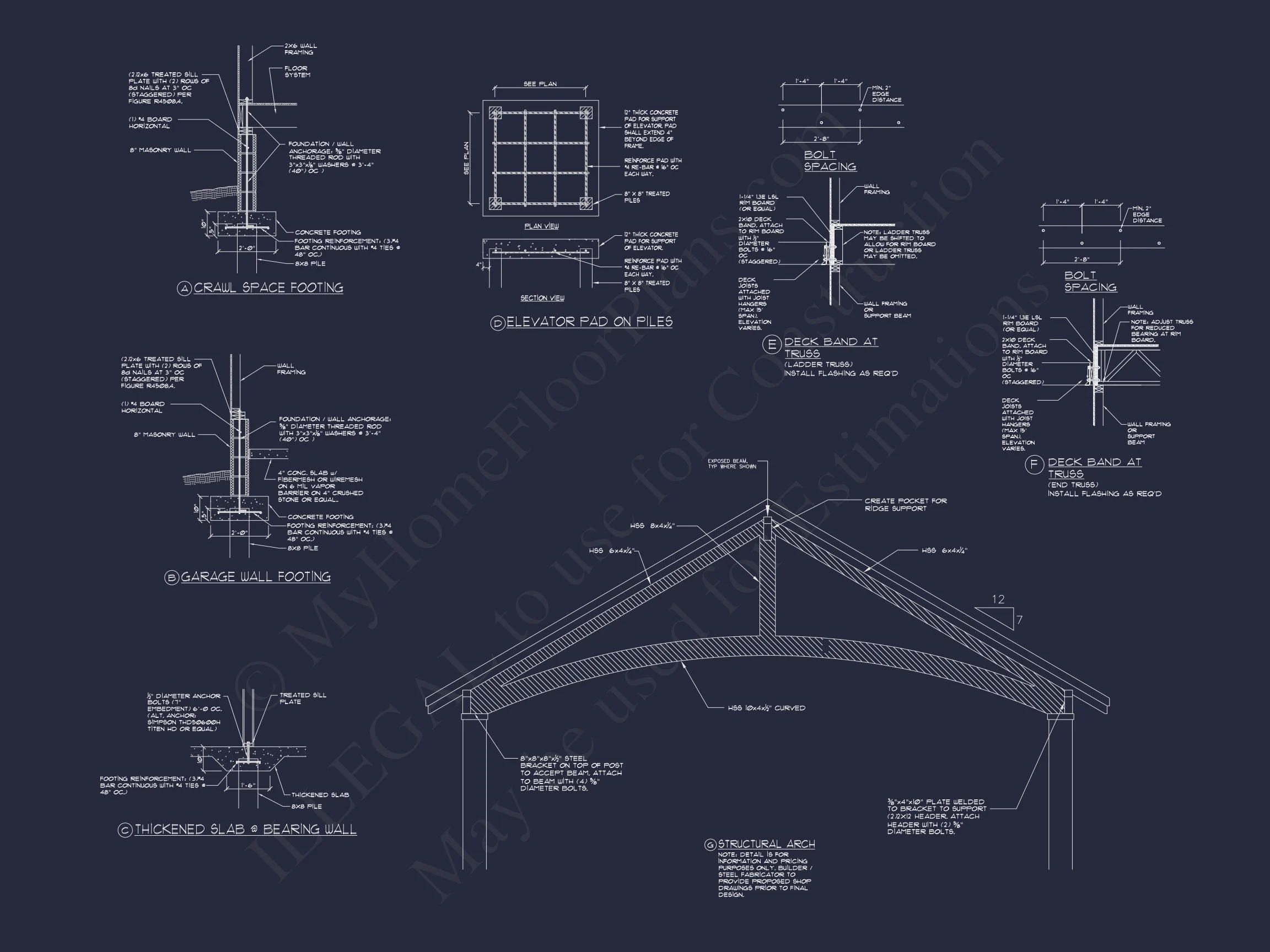 15-1734 HOUSE PLAN - 4-Bedroom Coastal House Plan with 2 Floors and Open Design 19 4-Bedroom Coastal house Plan with 2 Floors and Open Design