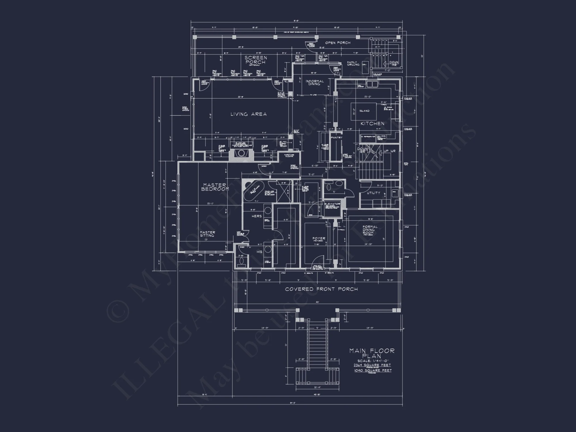 Traditional house Plan: CAD Floor Plan with 3 Stories