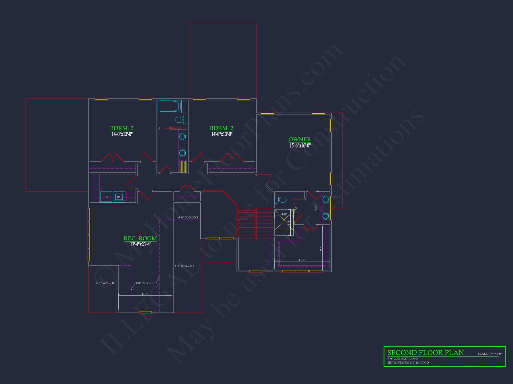 Spacious Traditional Craftsman house Plan with Detailed CAD Blueprint