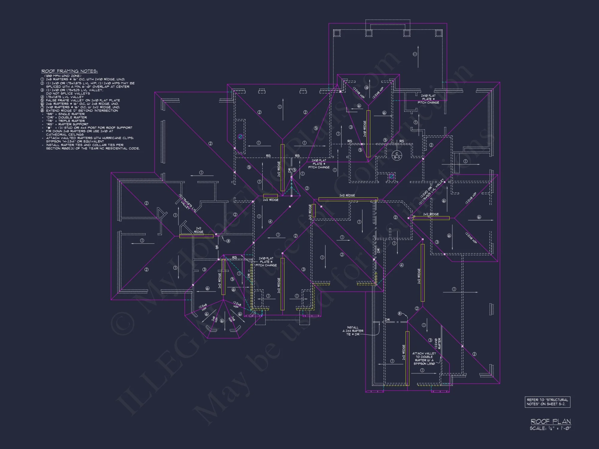 Elegant 2-Story house Plan with 5 Bedrooms and CAD Designs