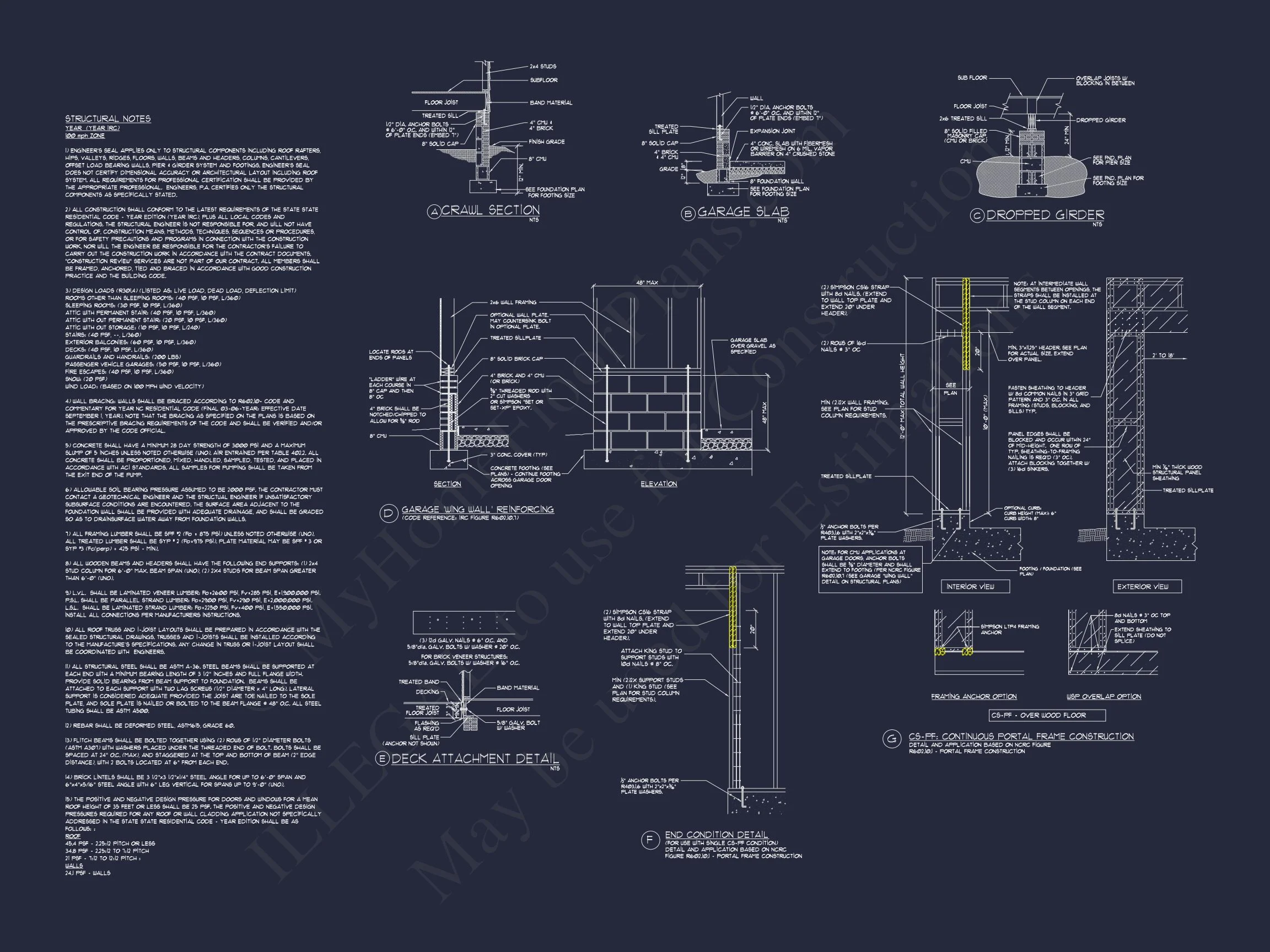 15-1423 HOUSE PLAN - Elegant House Plan with Detailed Floor Blueprint Designs 12 Elegant house Plan with Detailed Floor Blueprint Designs