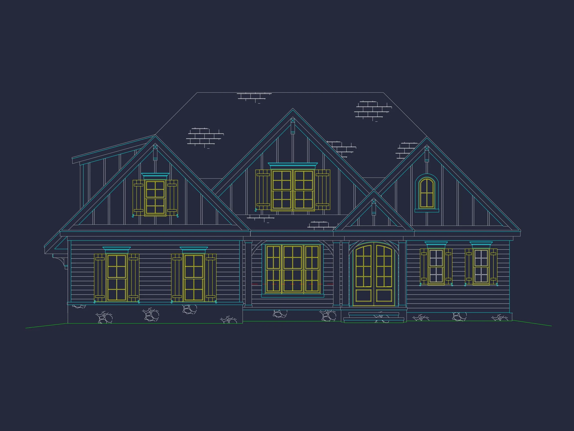 15-1329 HOUSE PLAN - Spacious 4-Bedroom House Plan with Stunning Architectural Designs 32 Spacious 4-Bedroom house Plan with Stunning Architectural Designs