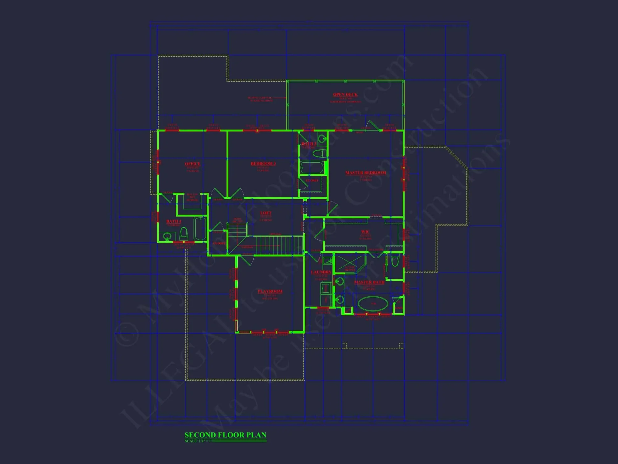 Craftsman Floor Plan with 4 Beds, Open Design & Great Features