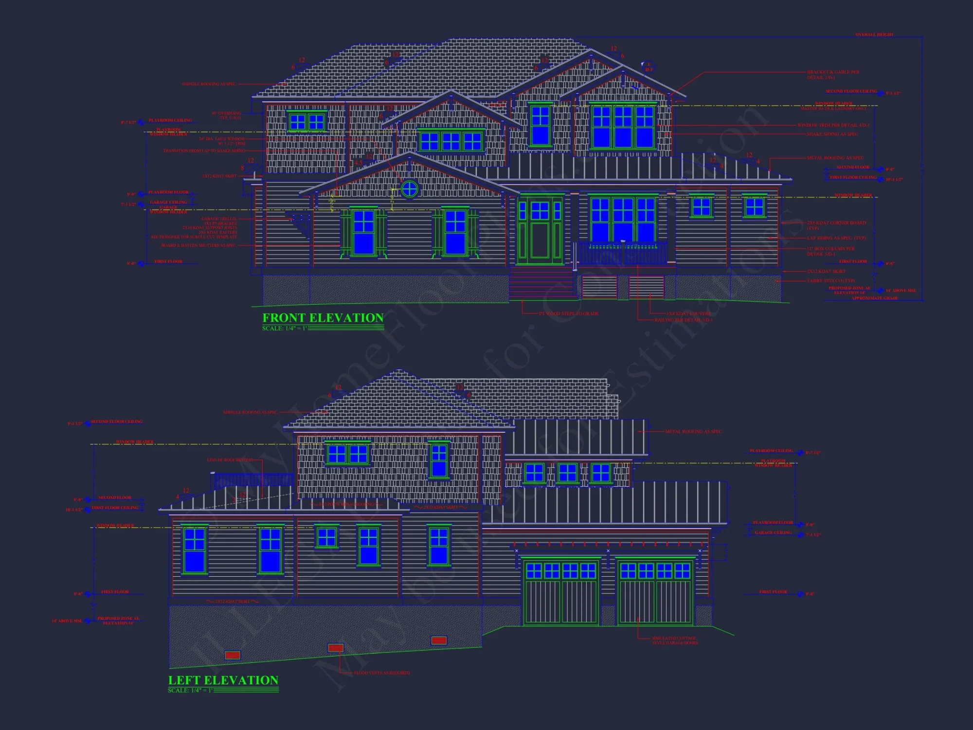Craftsman Floor Plan with 4 Beds, Open Design & Great Features