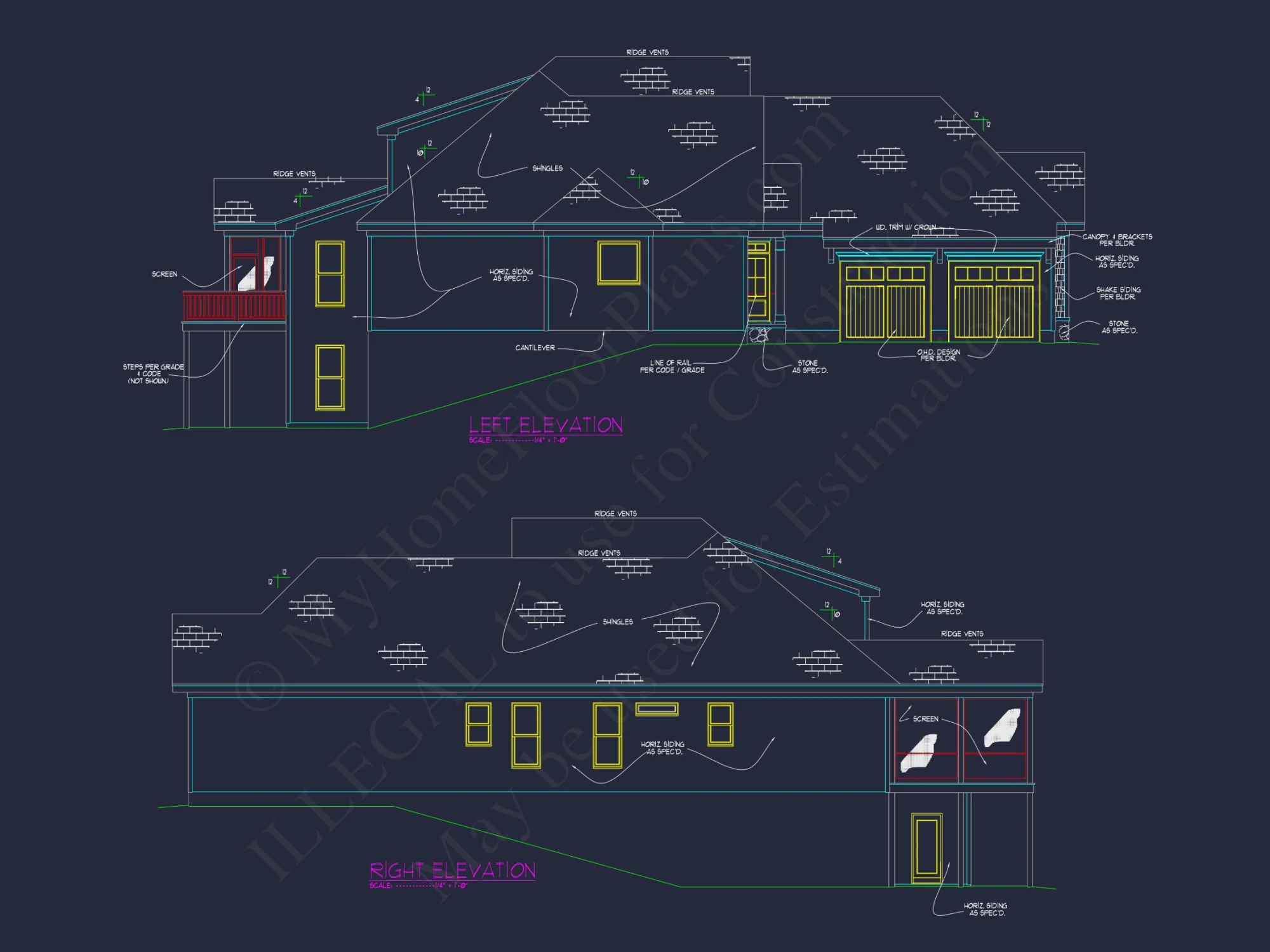 Perfect house Plan Blueprint: CAD Floor Plan and Architecture Designs