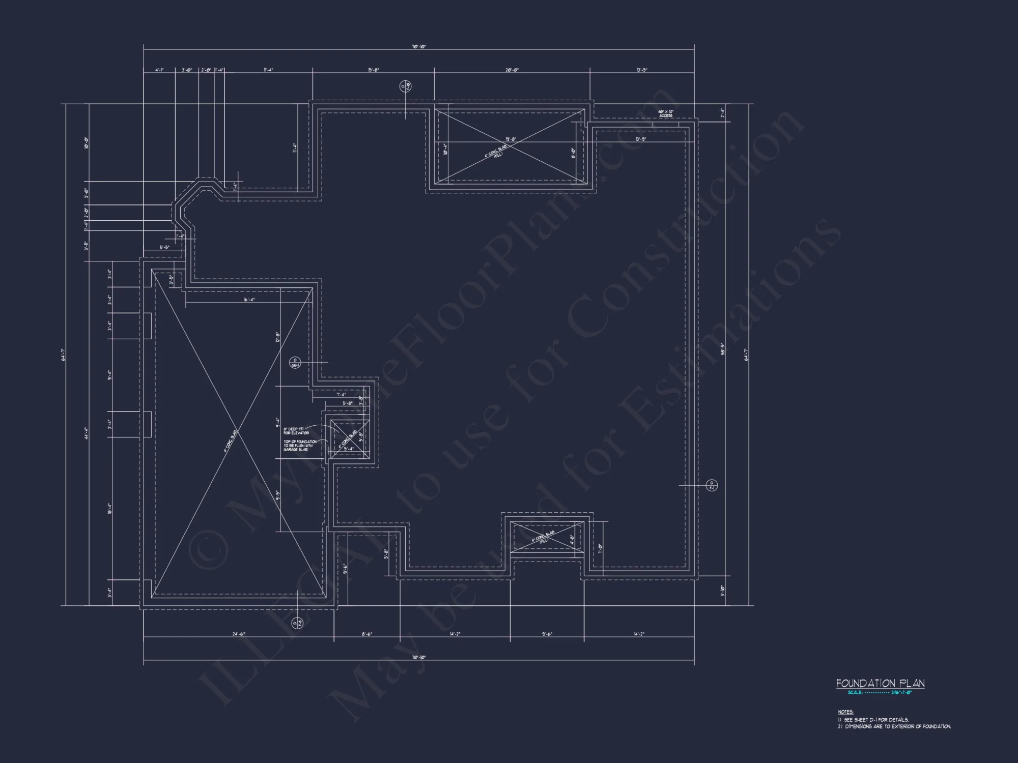 Elegant house Plan with CAD Designs - Spacious Blueprint Architecture