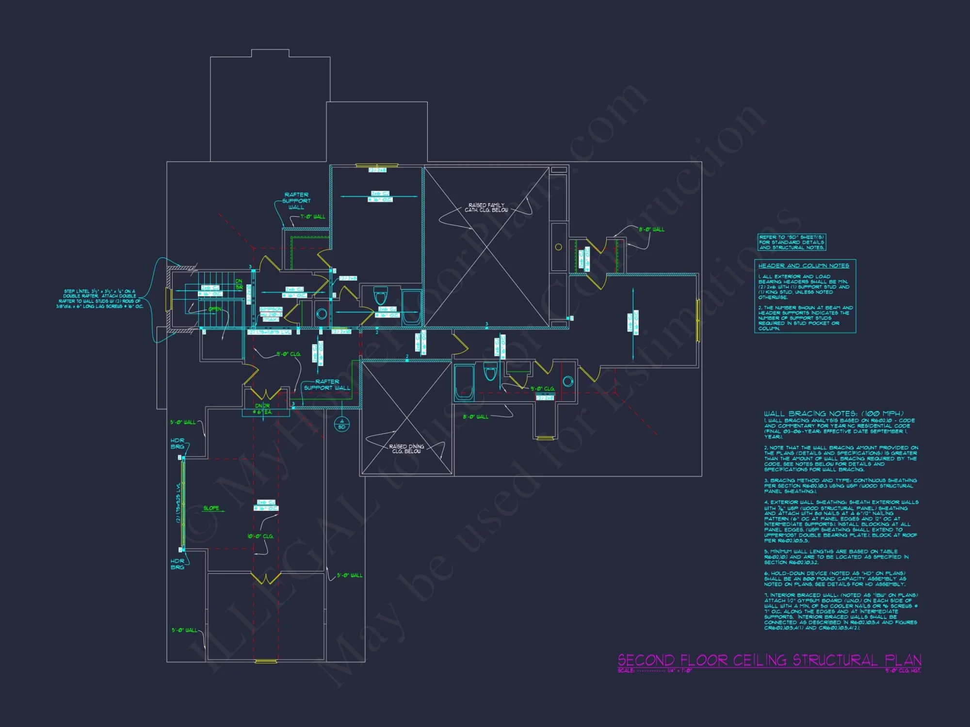 Custom house Blueprint with 4 Beds, 4.5 Baths, Open Floor Plan Designs