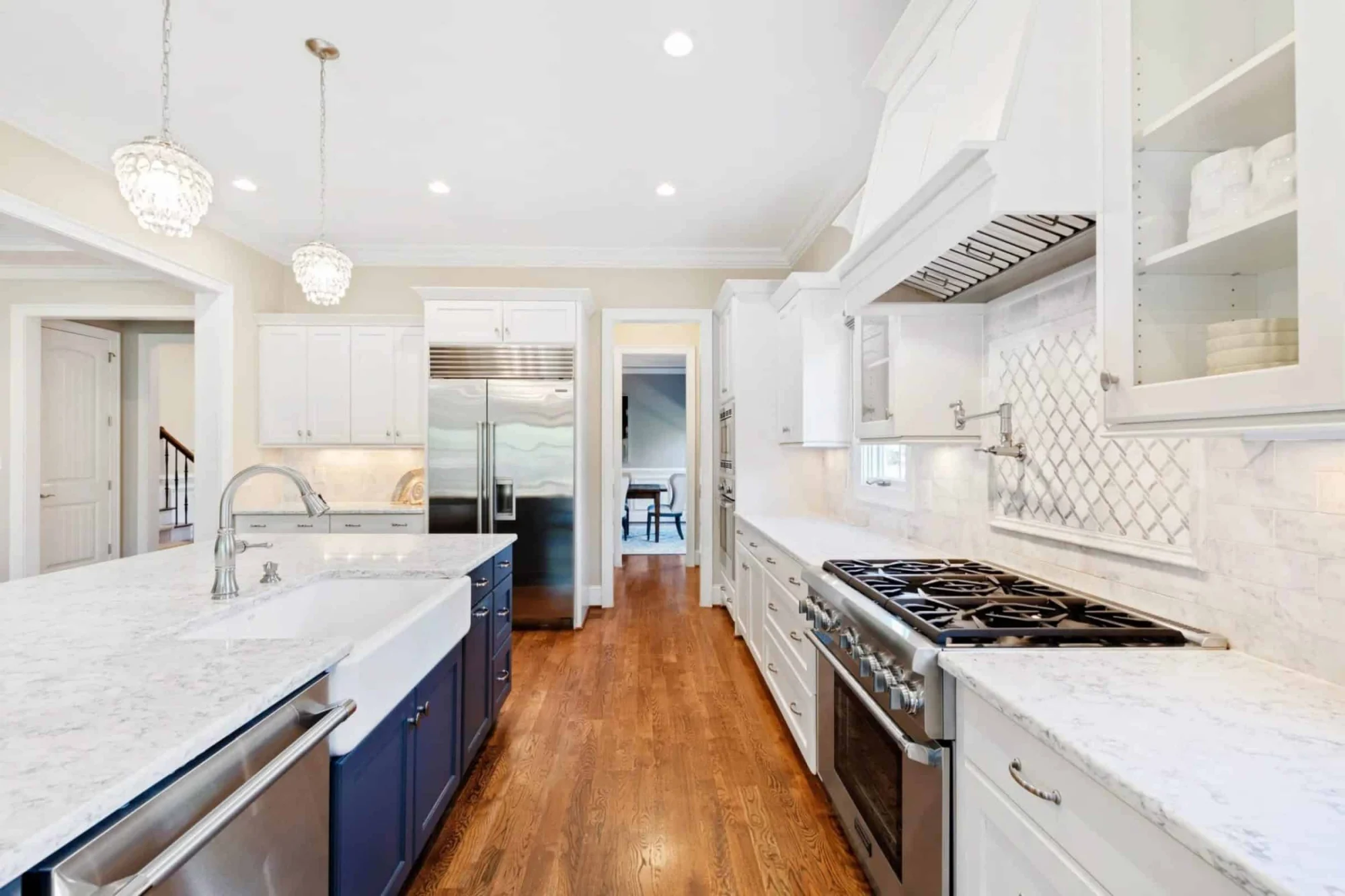 Custom Colonial house Plan with CAD Designs and Blueprints