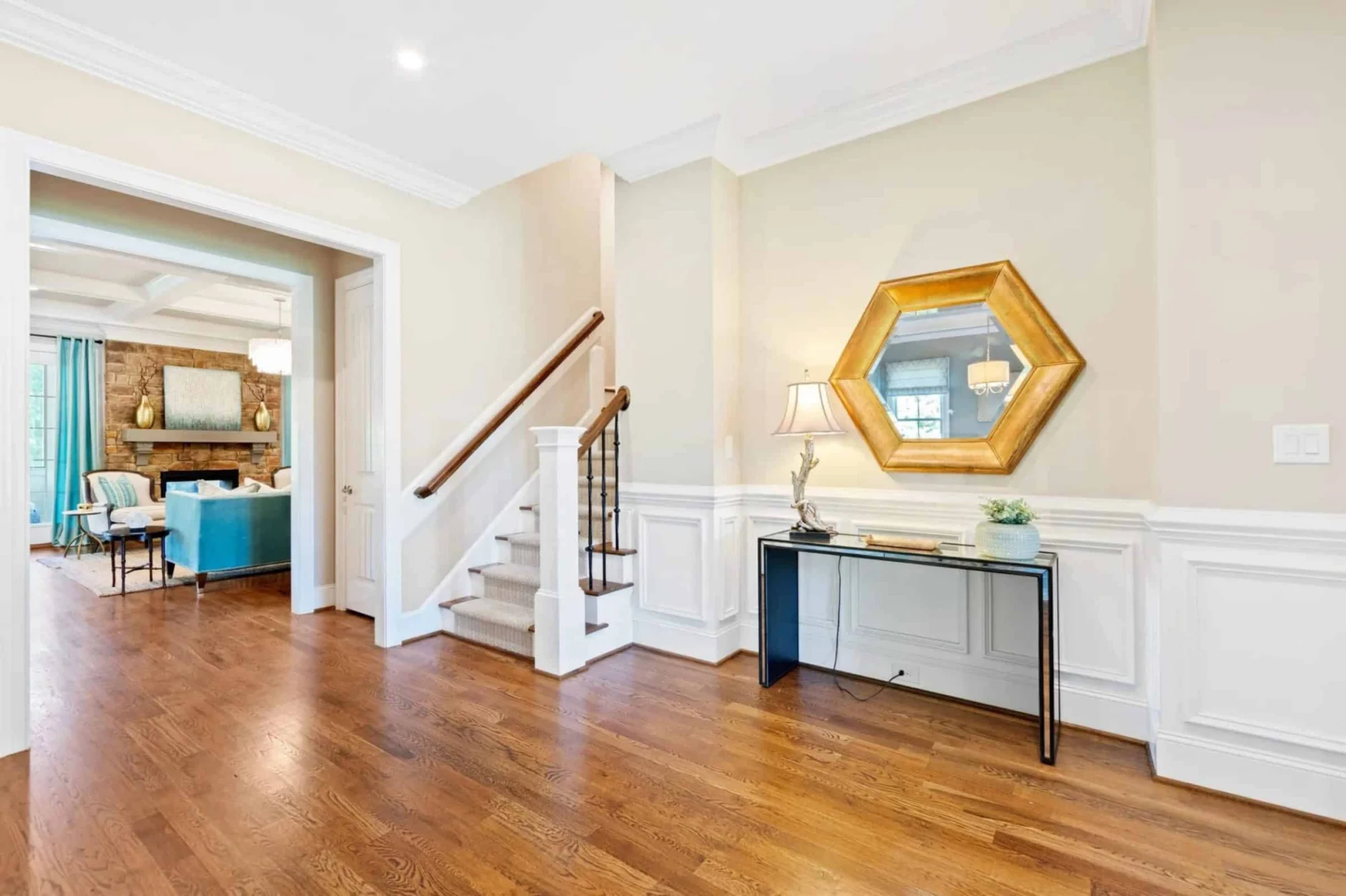 Custom Colonial house Plan with CAD Designs and Blueprints