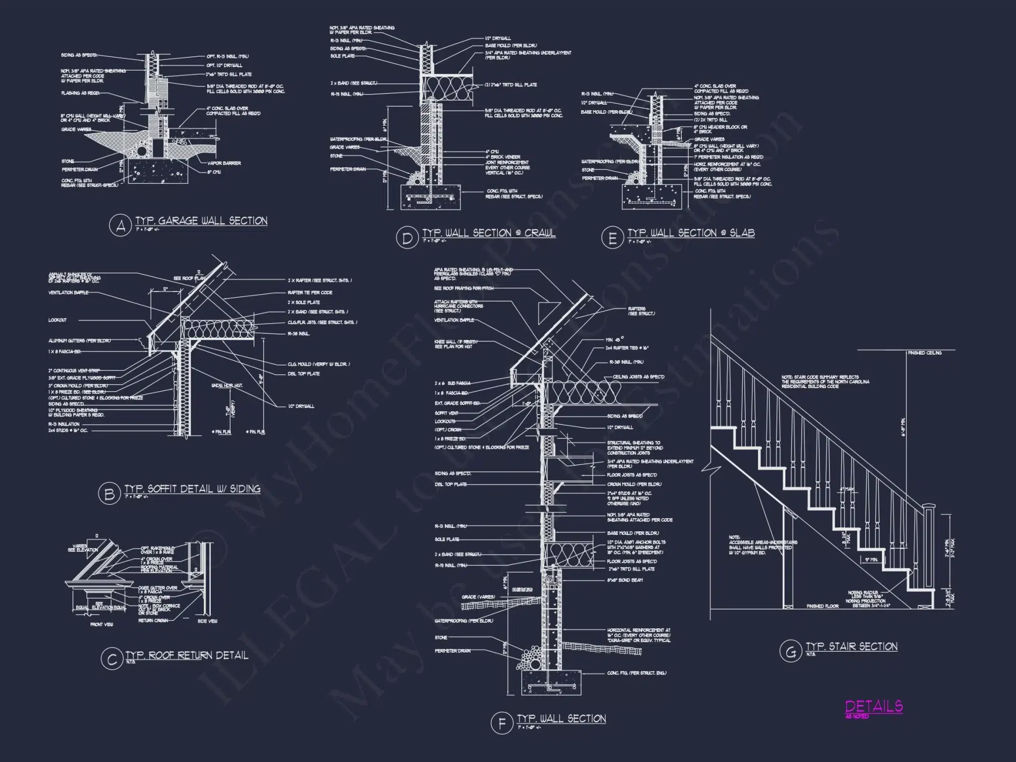 Stunning house Plan with CAD Blueprint