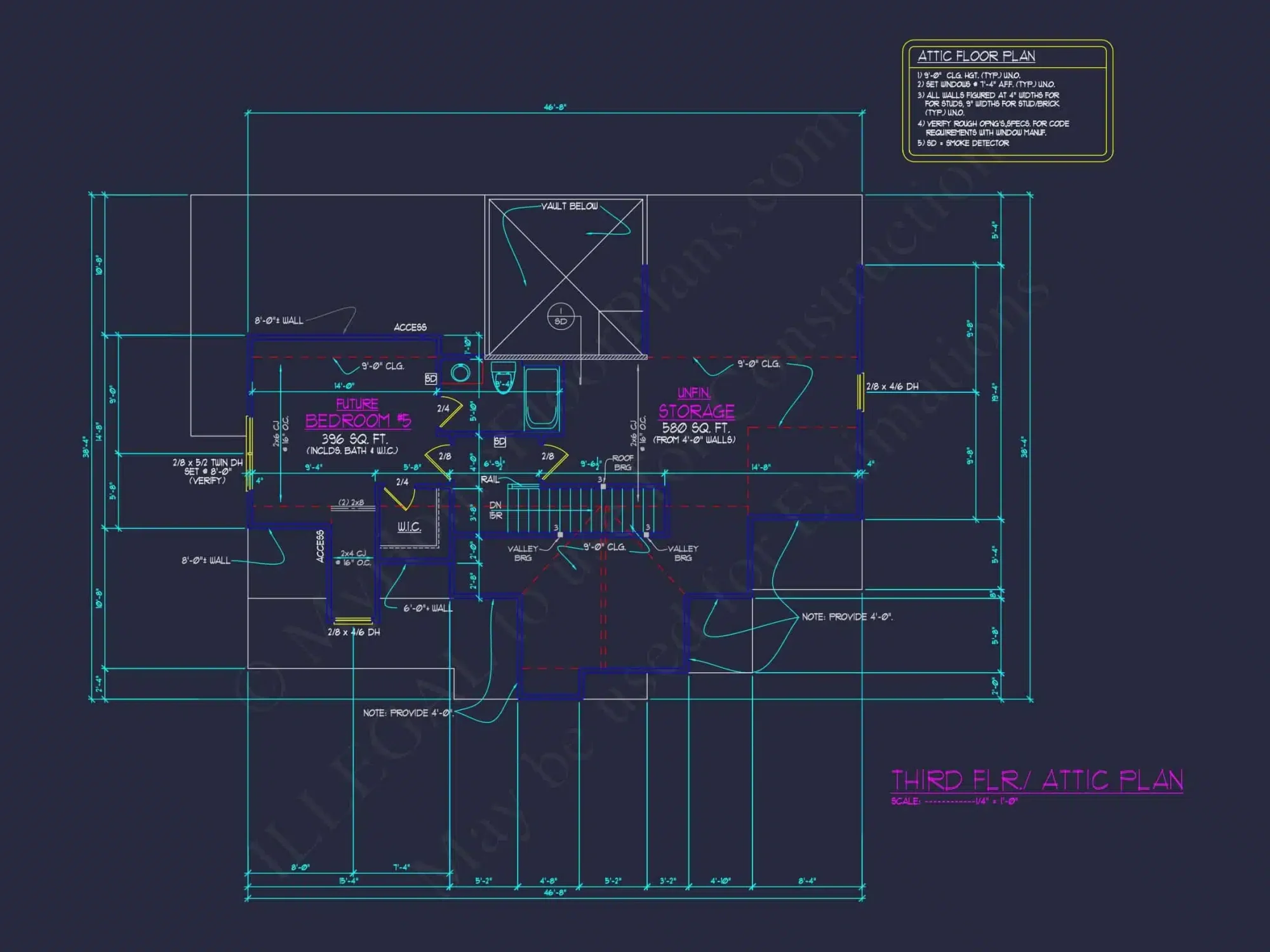 Stunning house Plan with CAD Blueprint