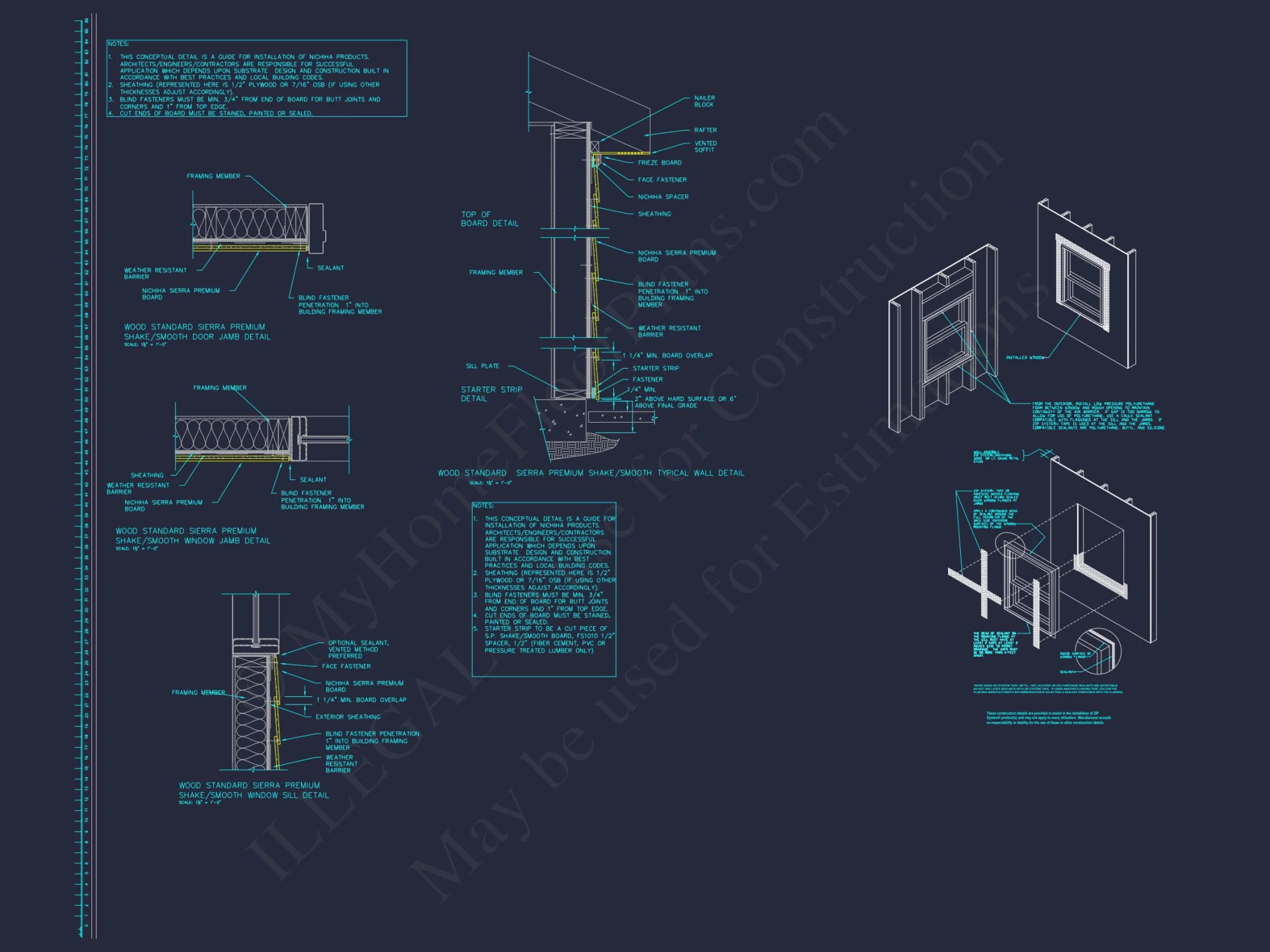 2-Story Floor Plan Blueprint
